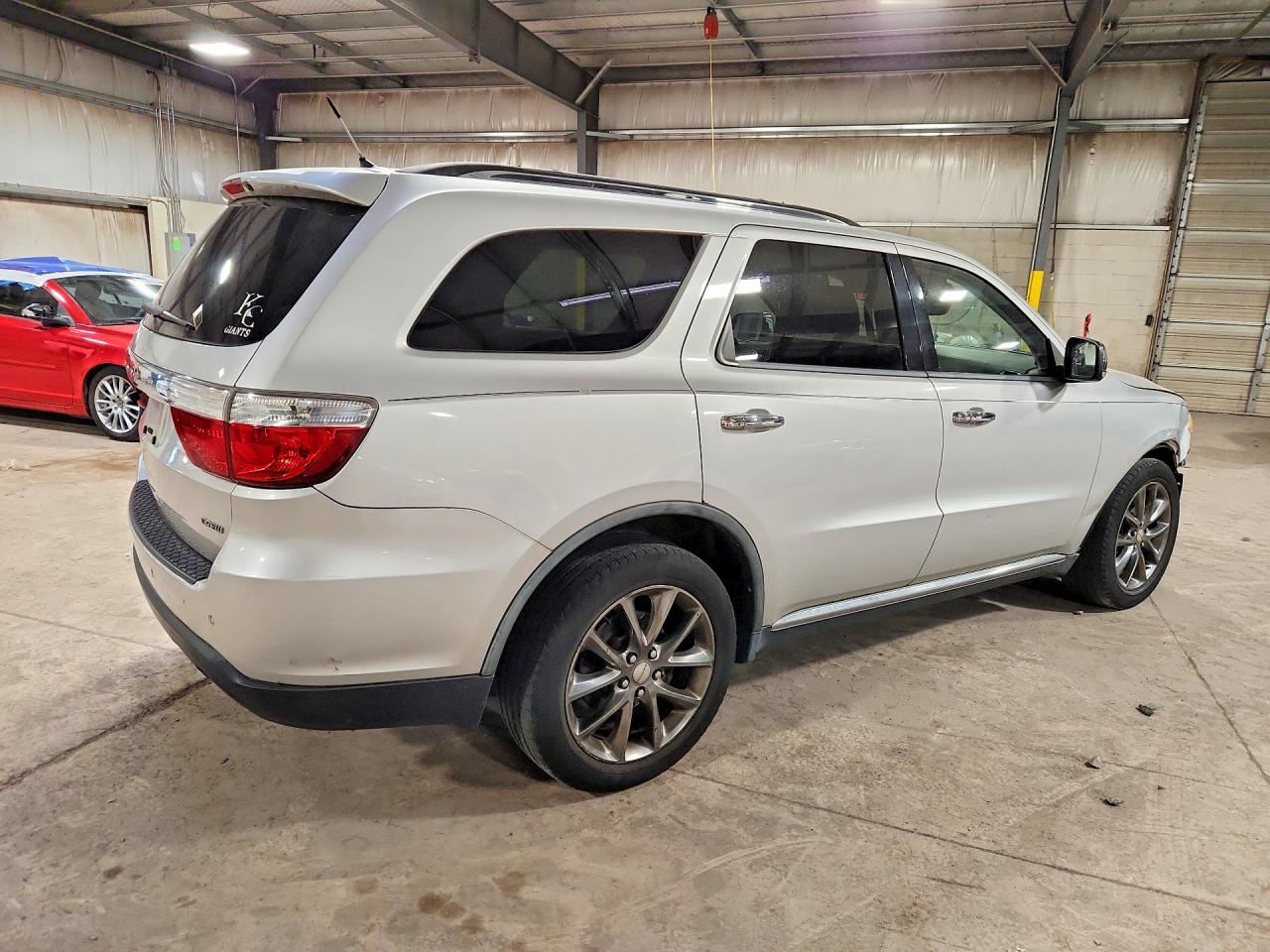 2011 Dodge Durango Crew Silver vin: 1D4RE4GG8BC699823