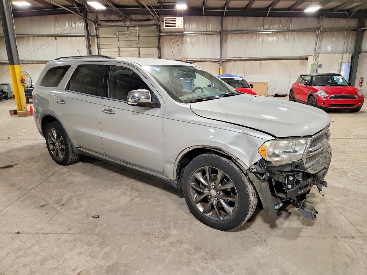 2011 Dodge Durango Crew Silver vin: 1D4RE4GG8BC699823