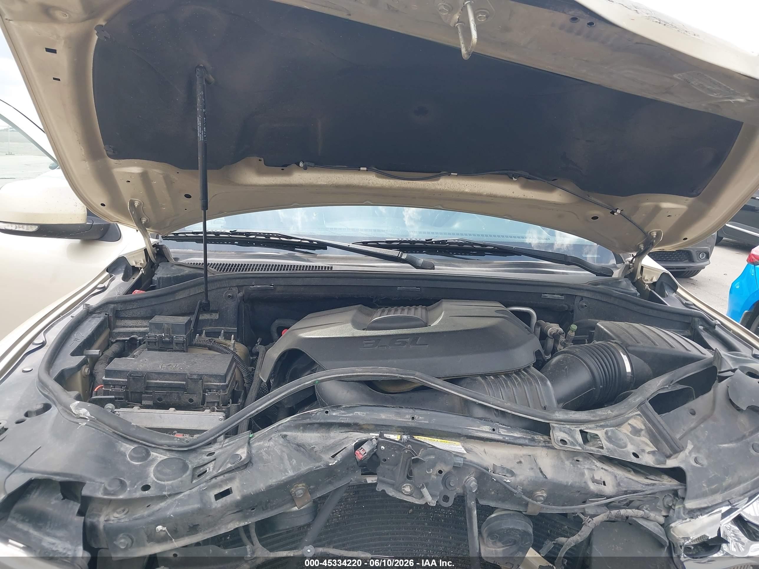 2011 Dodge Durango Crew Золотой vin: 1D4RE4GG8BC740743