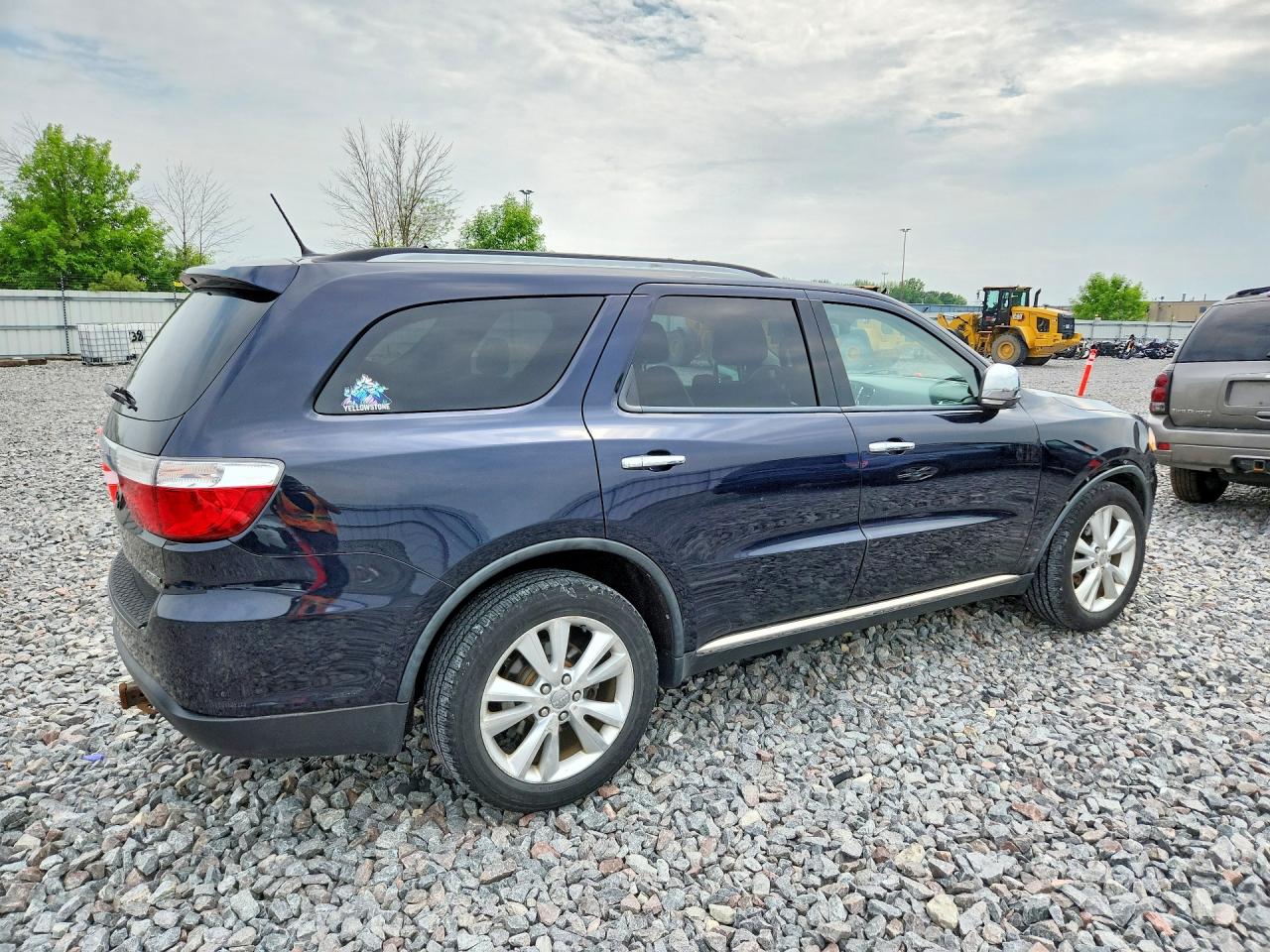 2011 Dodge Durango Crew Blue vin: 1D4RE4GG9BC614021