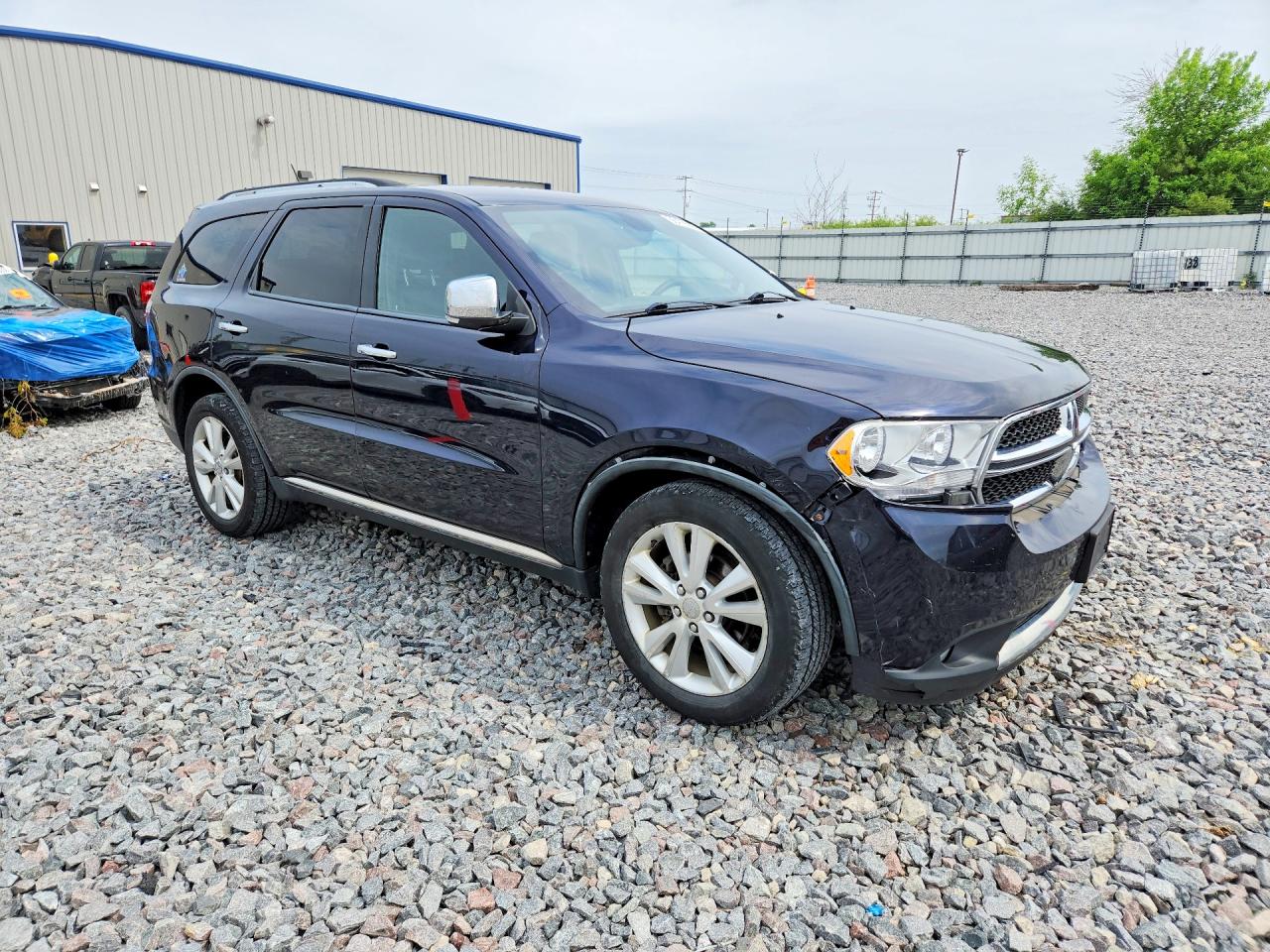2011 Dodge Durango Crew Blue vin: 1D4RE4GG9BC614021