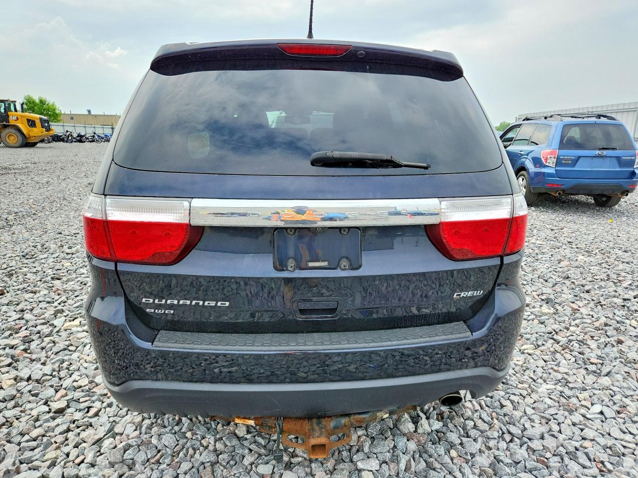 2011 Dodge Durango Crew Blue vin: 1D4RE4GG9BC614021
