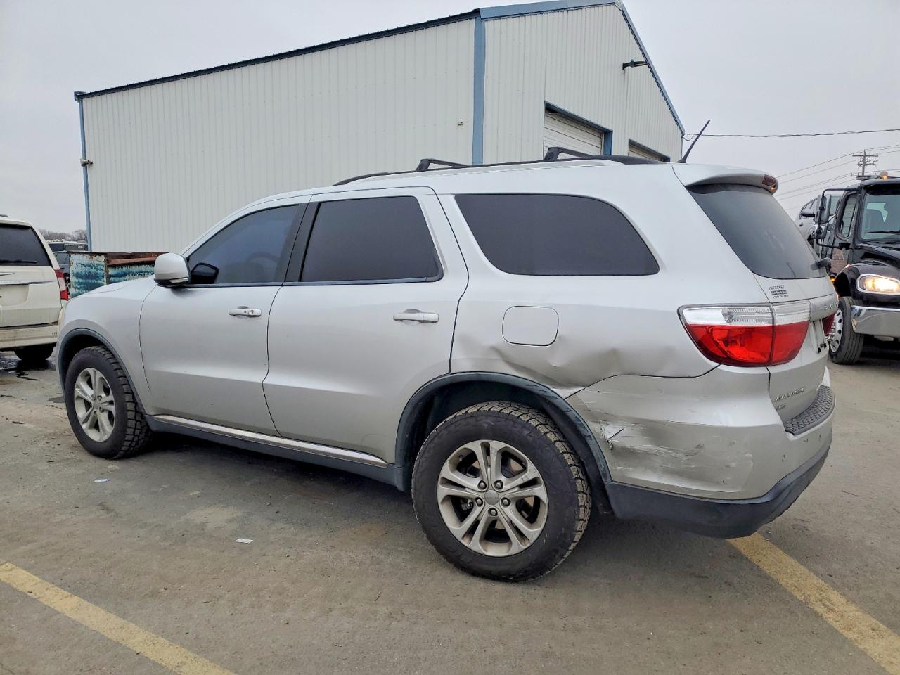 2011 Dodge Durango Crew Silver vin: 1D4RE4GGXBC667228