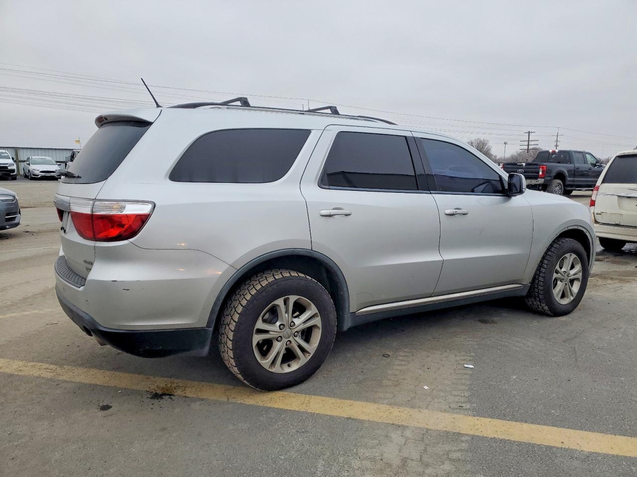 2011 Dodge Durango Crew Silver vin: 1D4RE4GGXBC667228
