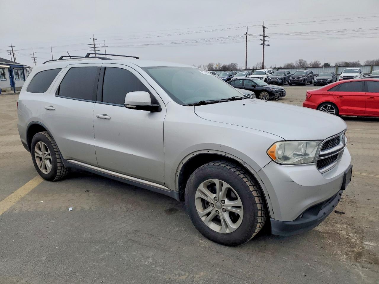 2011 Dodge Durango Crew Silver vin: 1D4RE4GGXBC667228