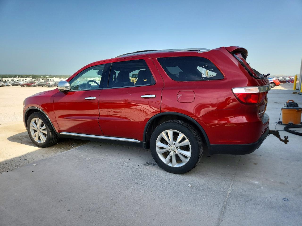 2011 Dodge Durango Crew Red vin: 1D4RE4GGXBC668024