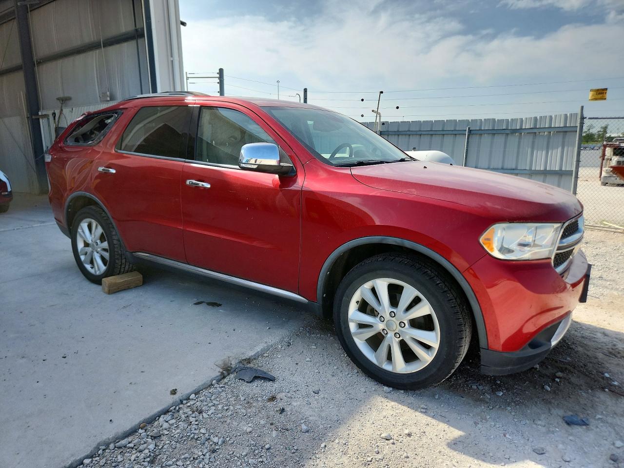 2011 Dodge Durango Crew Red vin: 1D4RE4GGXBC668024