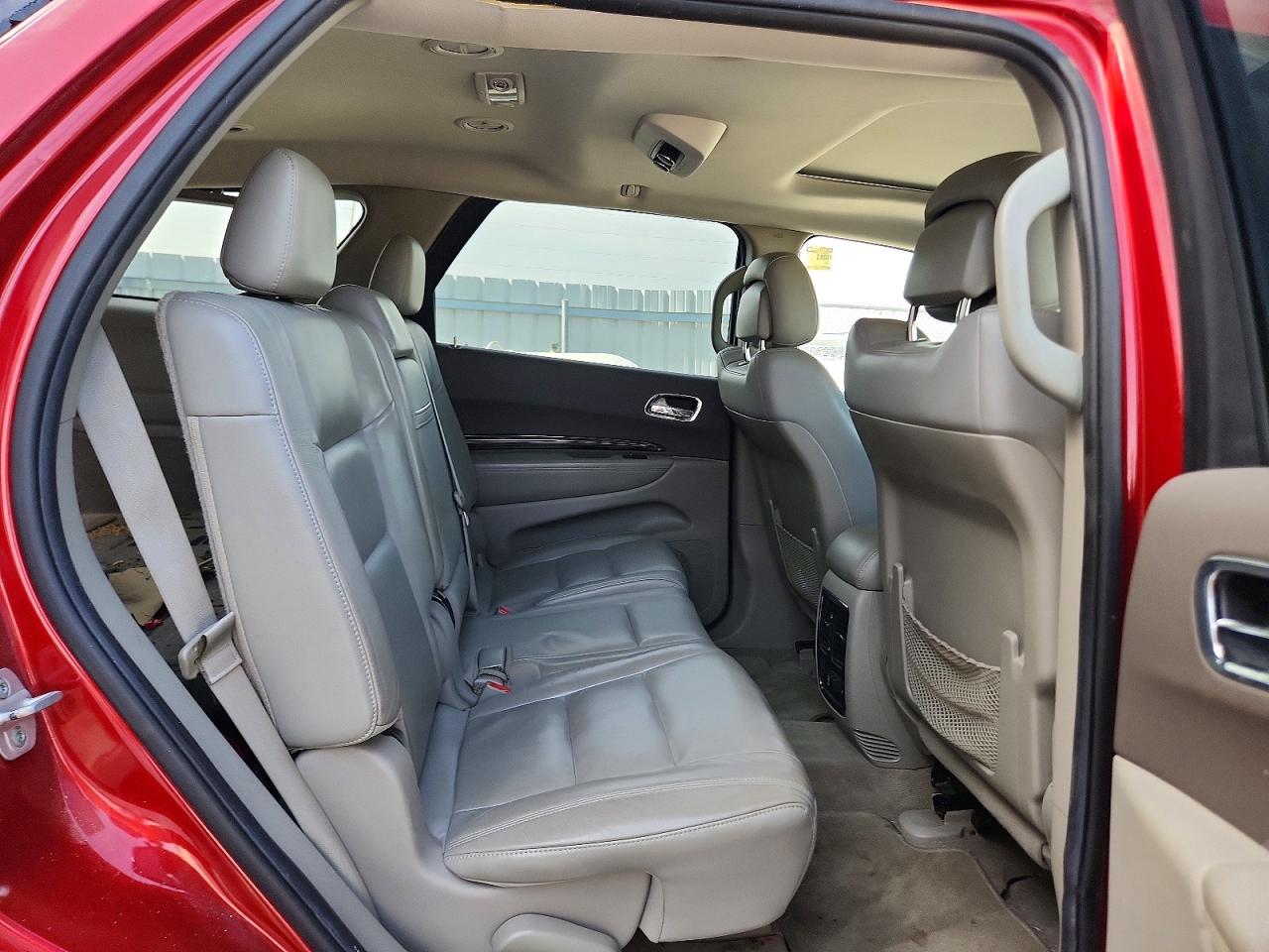 2011 Dodge Durango Crew Red vin: 1D4RE4GGXBC668024