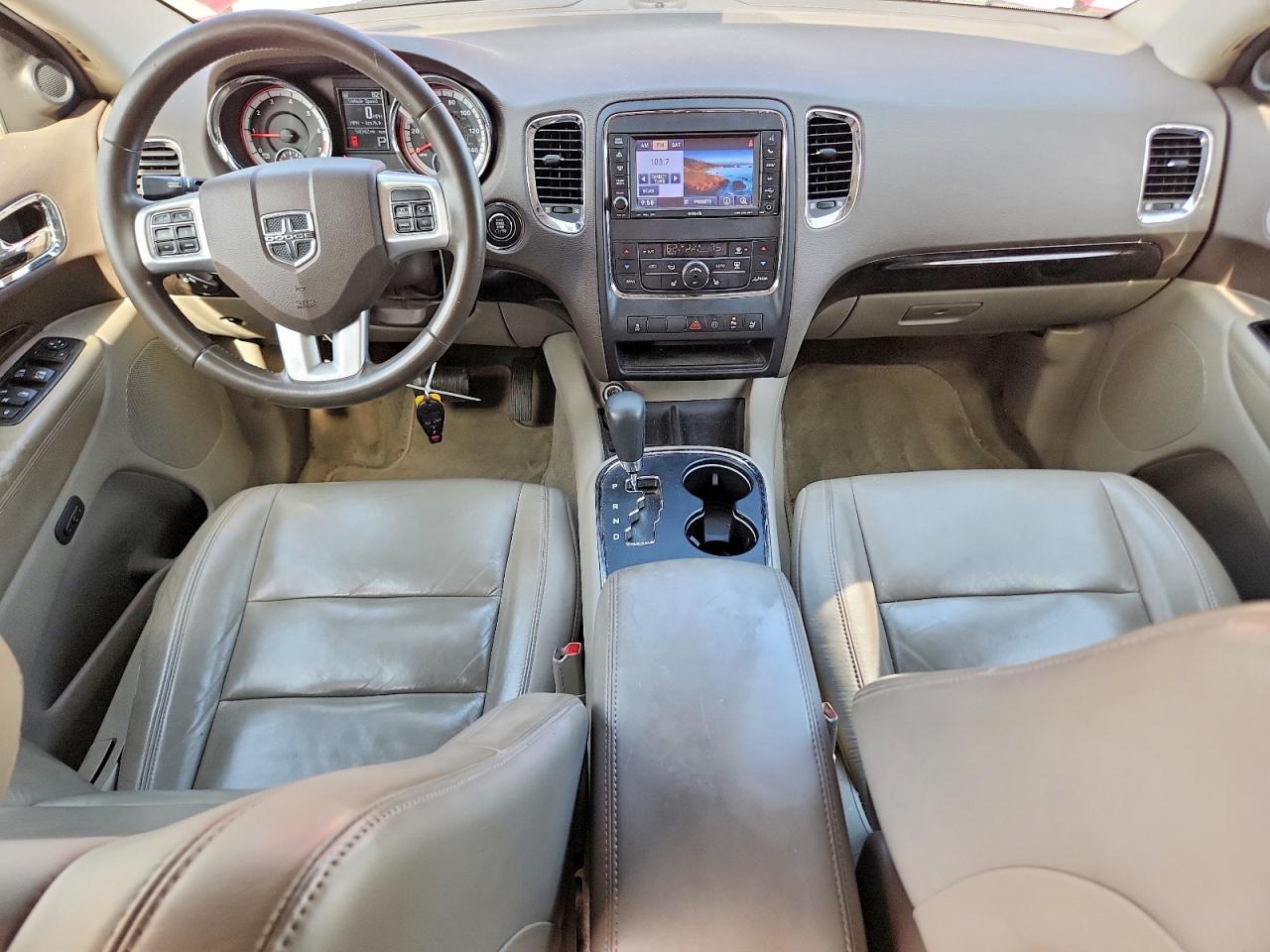 2011 Dodge Durango Crew Red vin: 1D4RE4GGXBC668024