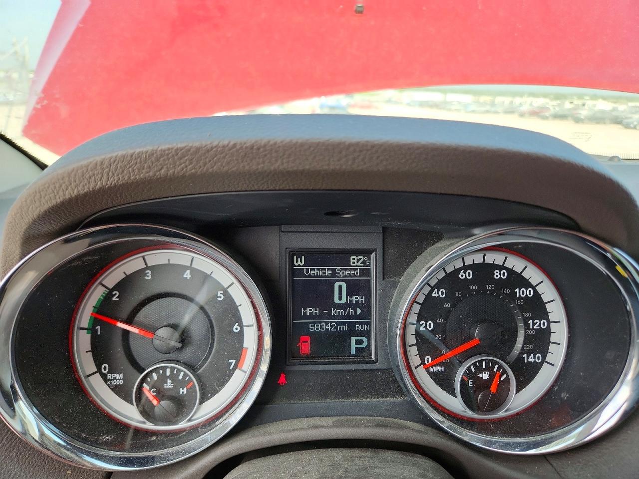 2011 Dodge Durango Crew Red vin: 1D4RE4GGXBC668024
