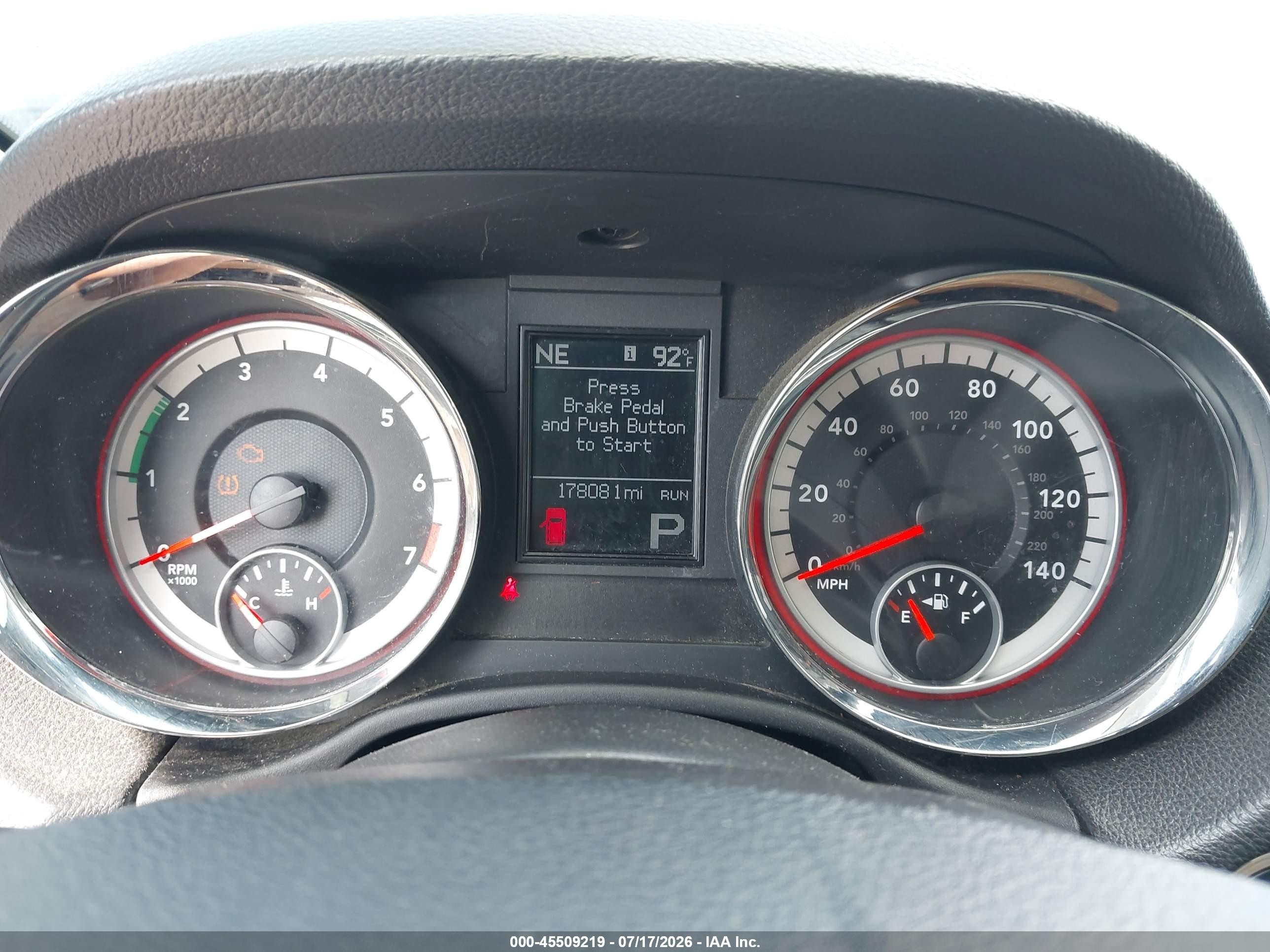 2011 Dodge Durango Citadel Black vin: 1D4RE5GG2BC677449
