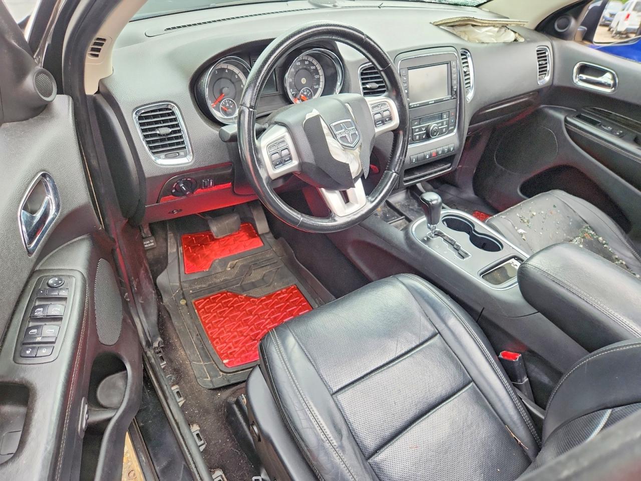 2011 Dodge Durango Citadel Black vin: 1D4RE5GG7BC648769
