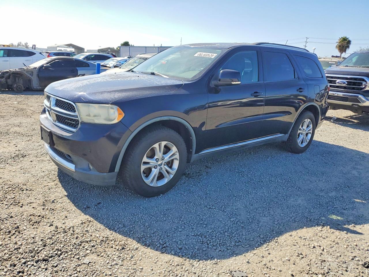 2011 Dodge Durango Crew Blue vin: 1D4SD4GT1BC600115