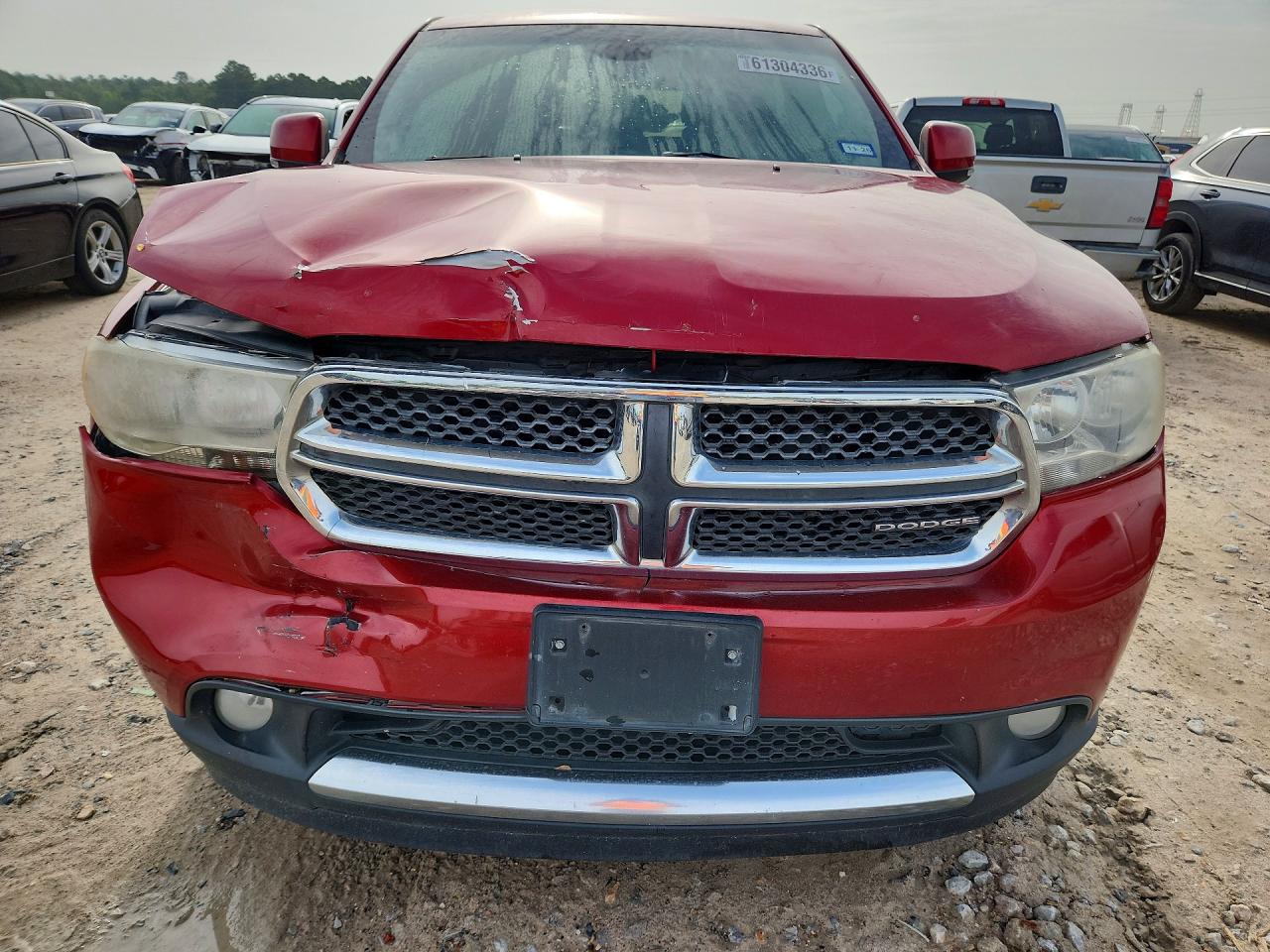 2011 Dodge Durango Crew Red vin: 1D4SD4GT1BC674361