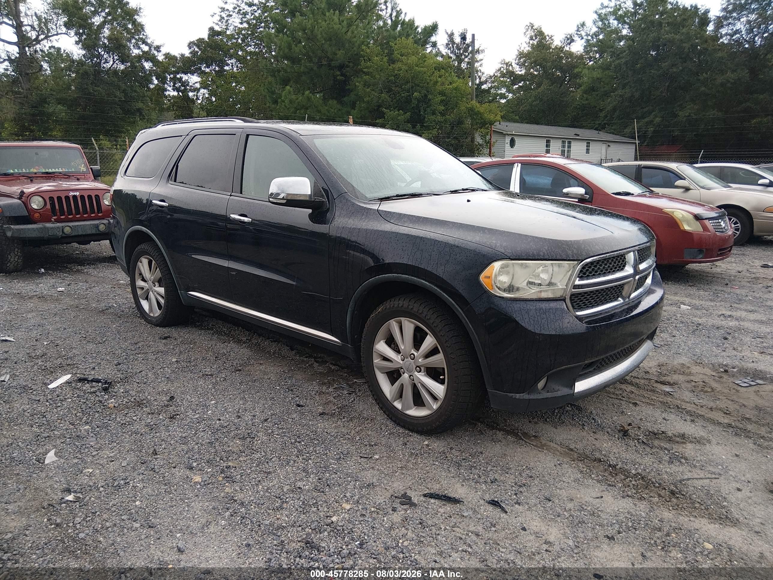 2011 Dodge Durango Crew Blue vin: 1D4SD4GT3BC696880