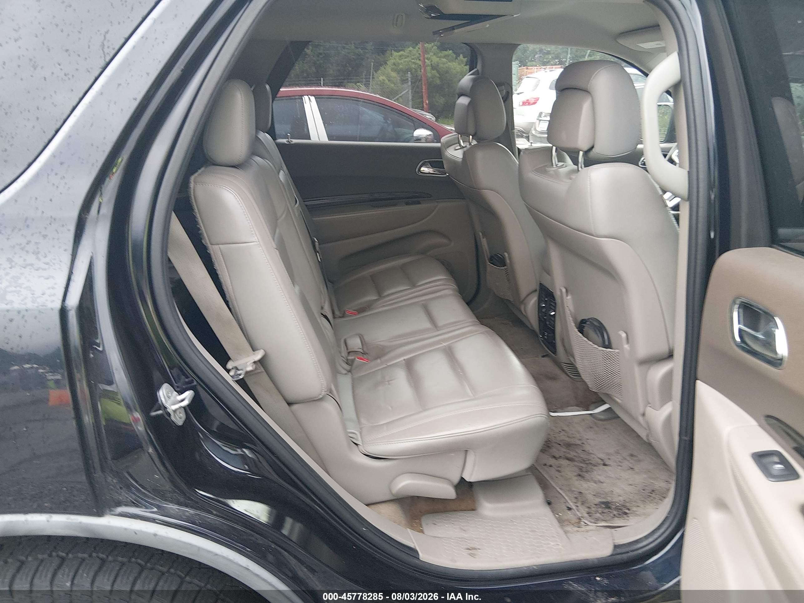 2011 Dodge Durango Crew Blue vin: 1D4SD4GT3BC696880
