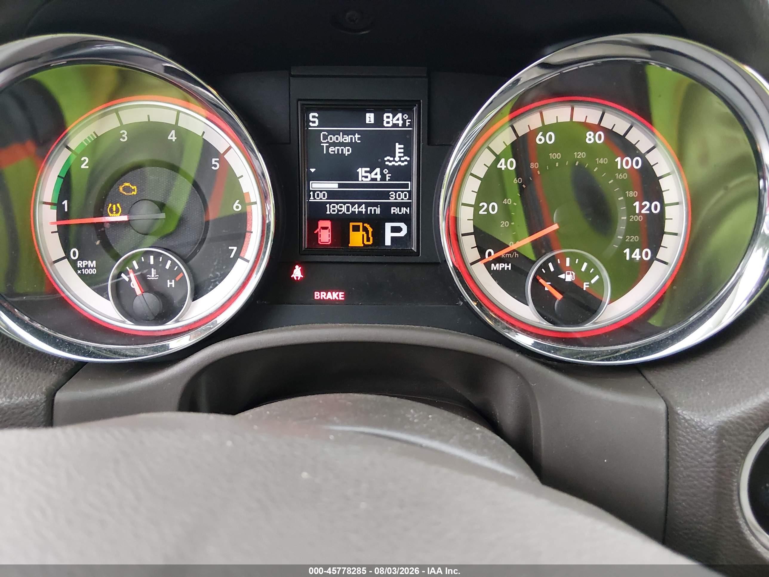 2011 Dodge Durango Crew Blue vin: 1D4SD4GT3BC696880