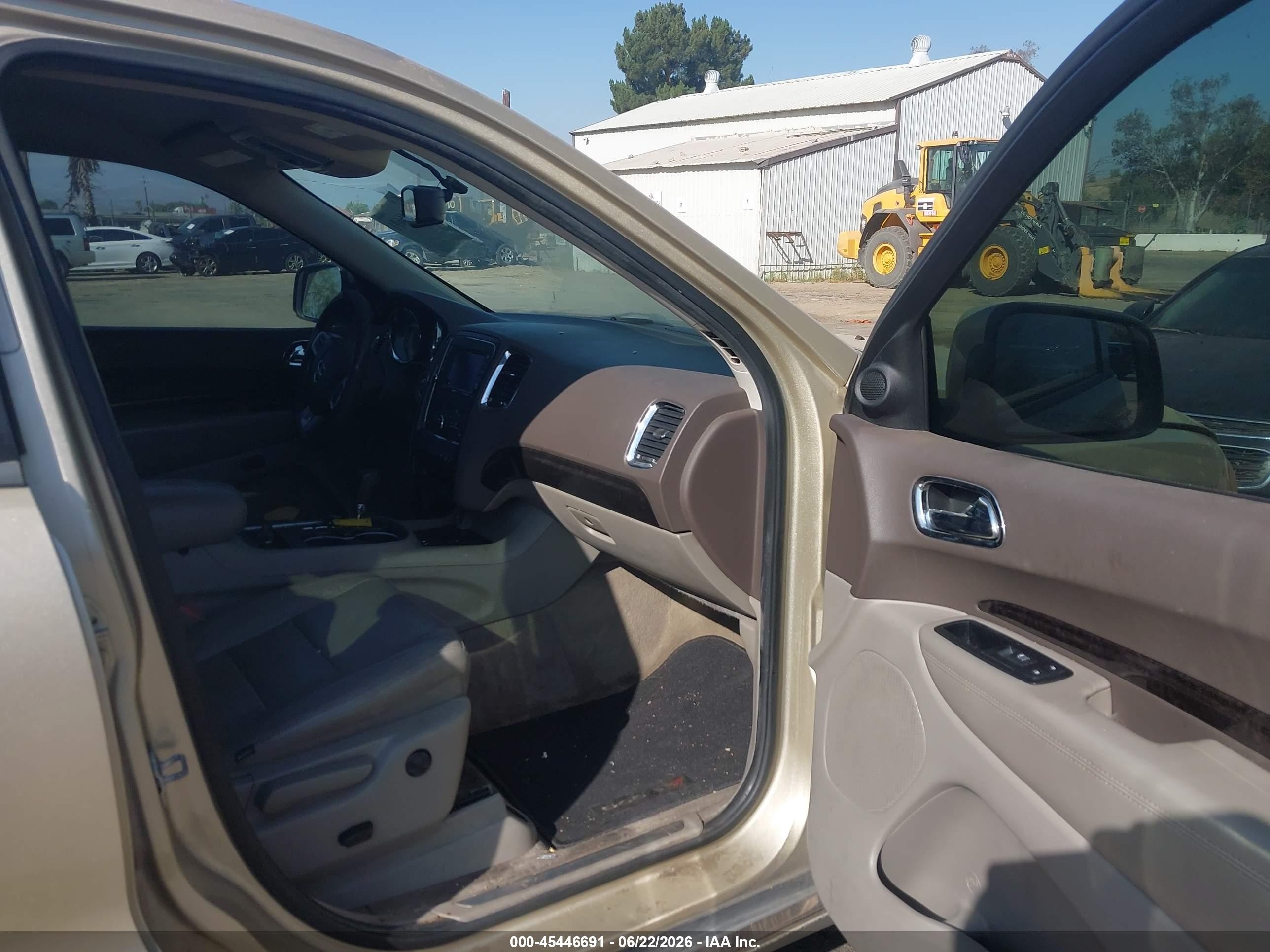 2011 Dodge Durango Crew Gold vin: 1D4SD4GT7BC592229