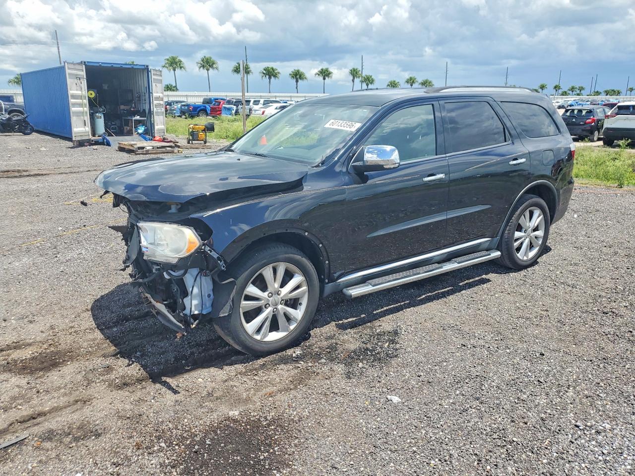 2011 Dodge Durango Crew Black vin: 1D4SD4GT7BC651408