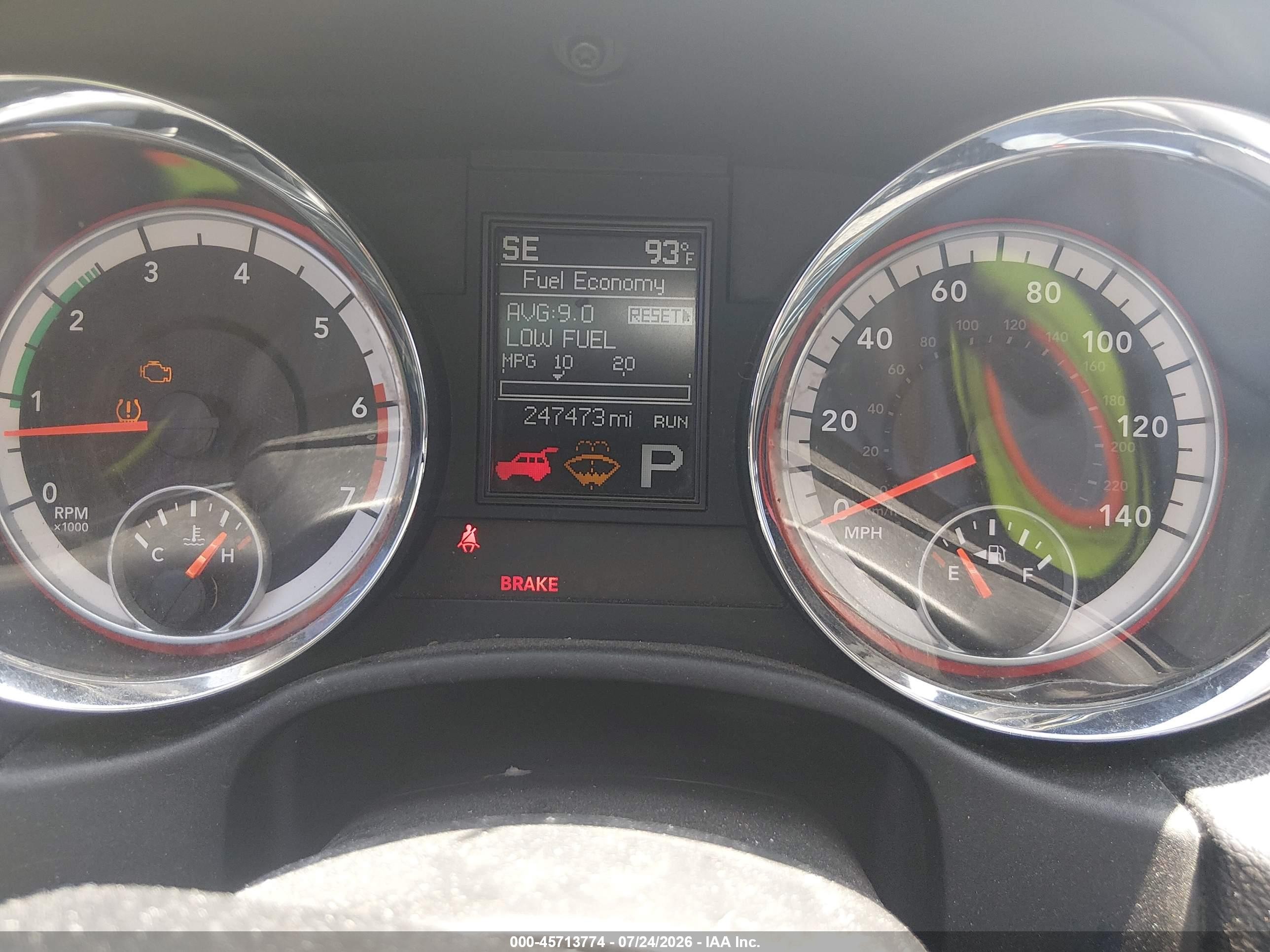 2011 Dodge Durango Crew White vin: 1D4SD4GT9BC650485