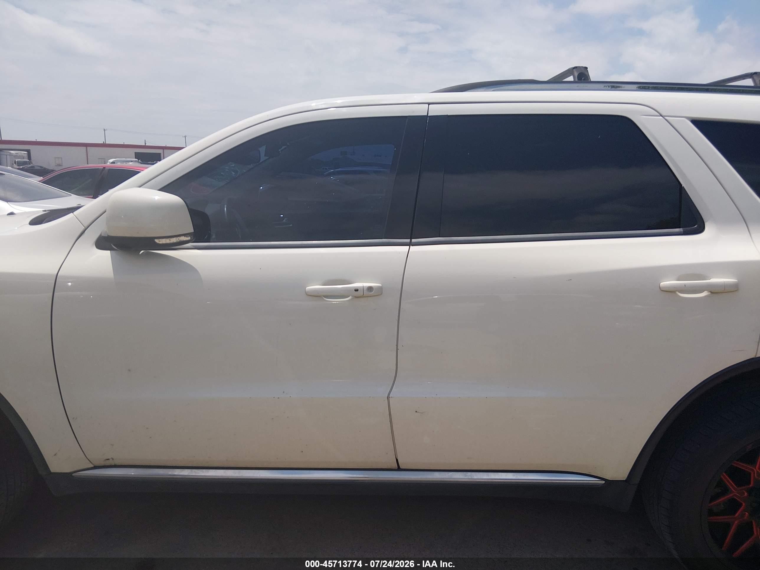 2011 Dodge Durango Crew White vin: 1D4SD4GT9BC650485