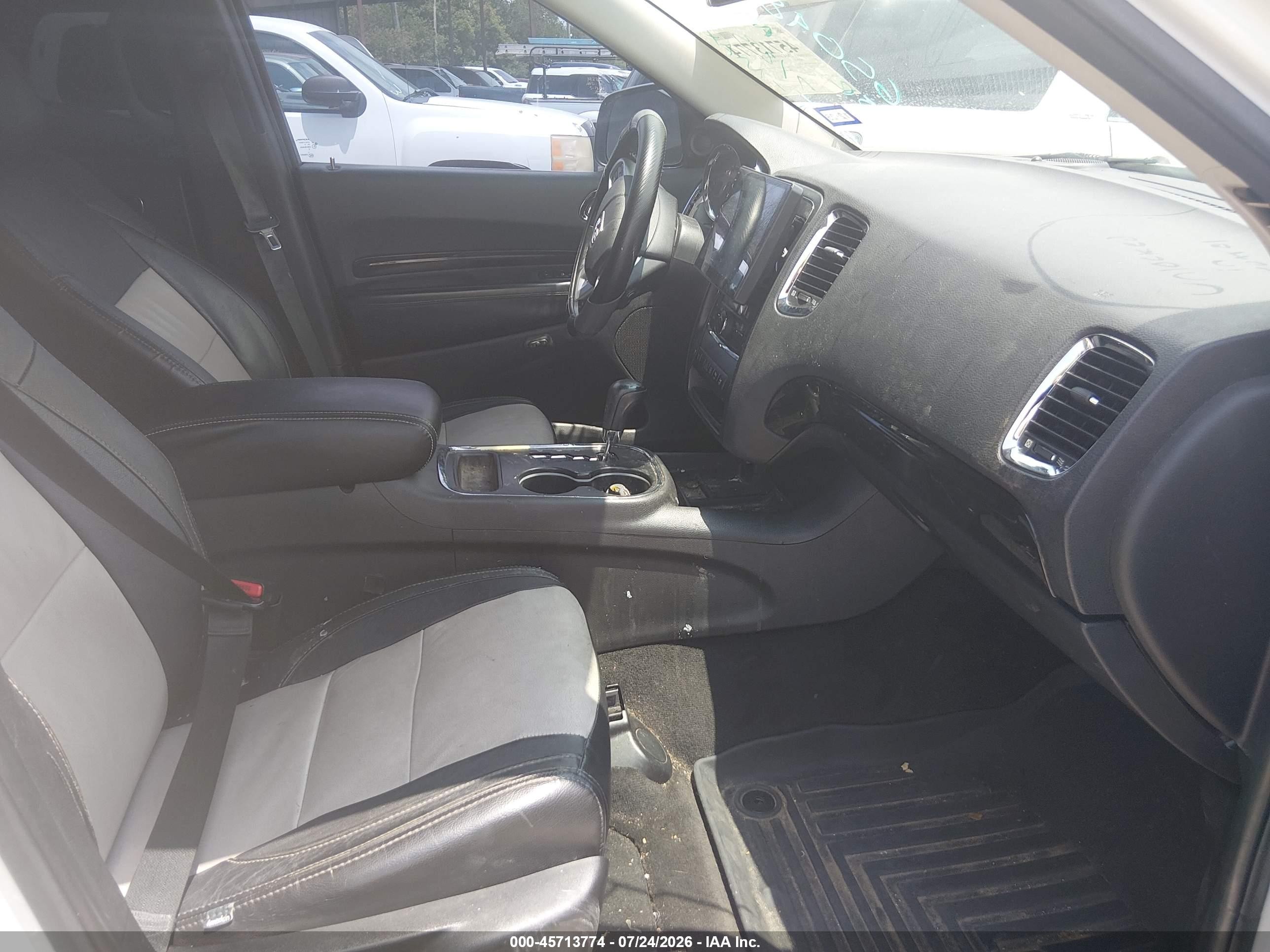 2011 Dodge Durango Crew White vin: 1D4SD4GT9BC650485