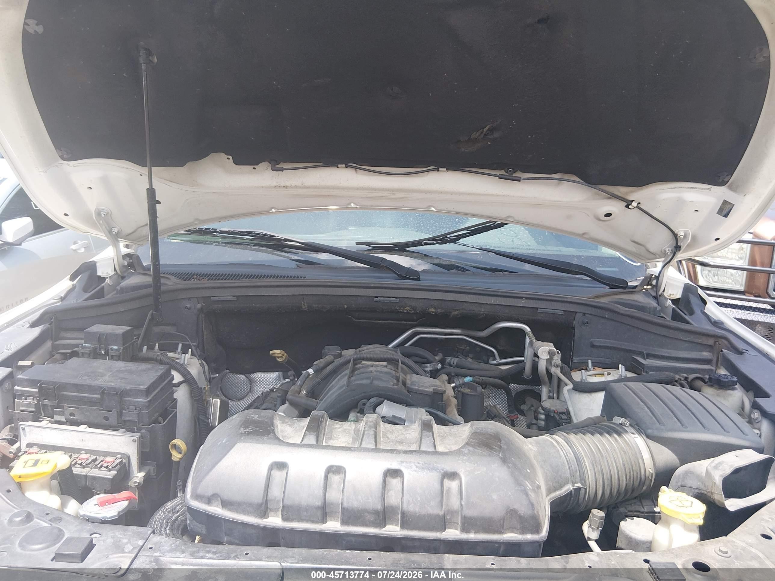 2011 Dodge Durango Crew White vin: 1D4SD4GT9BC650485