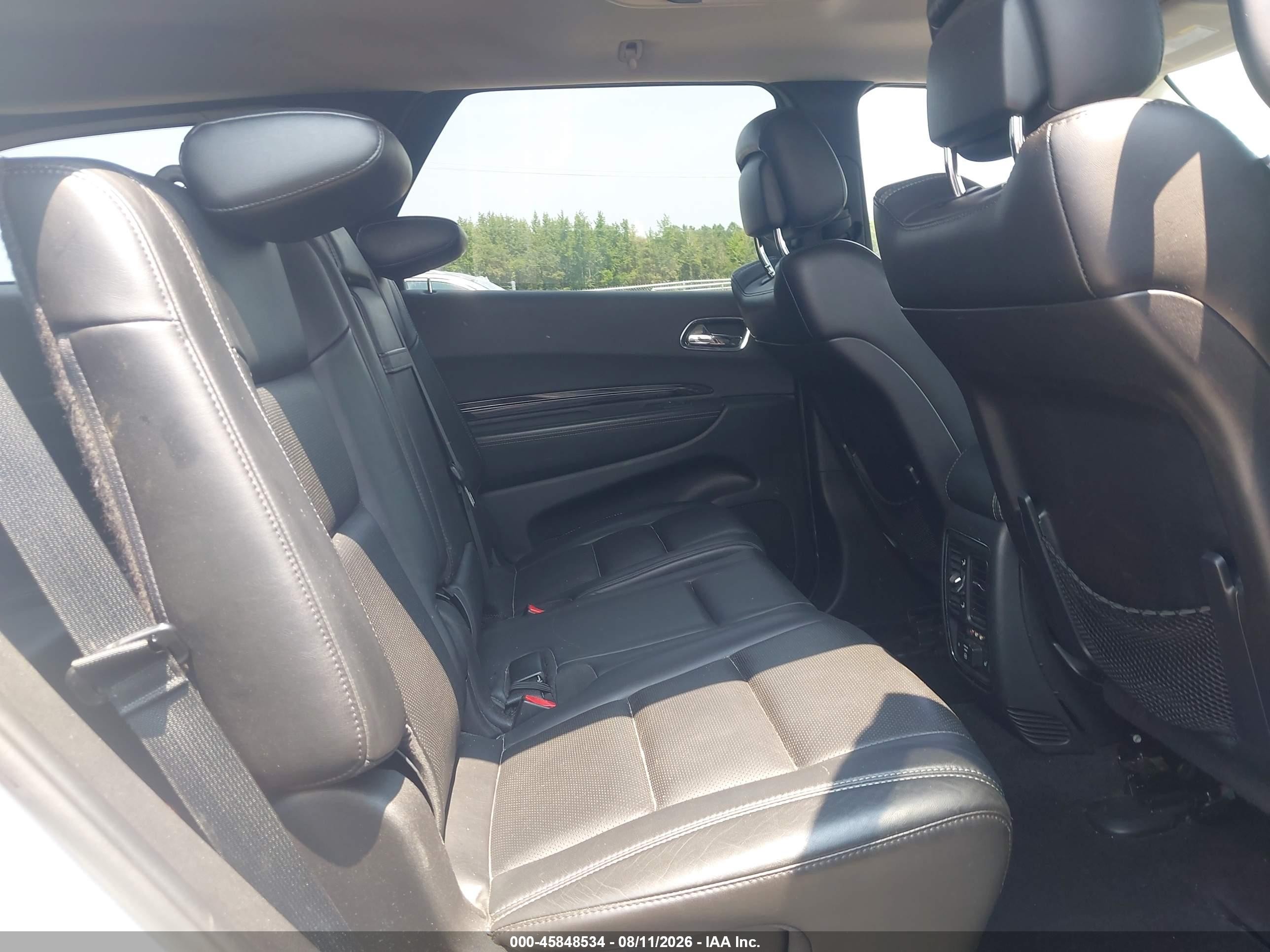 2011 Dodge Durango Citadel Silver vin: 1D4SD5GT6BC661269