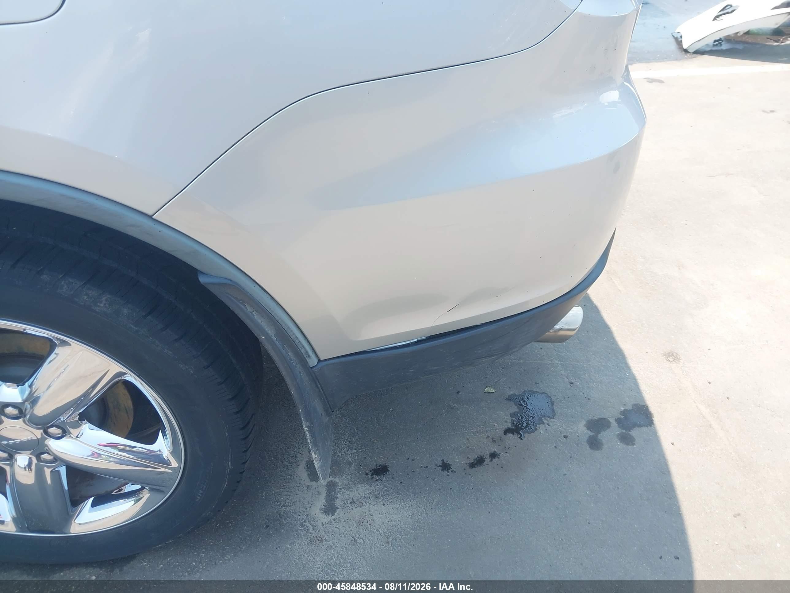 2011 Dodge Durango Citadel Silver vin: 1D4SD5GT6BC661269