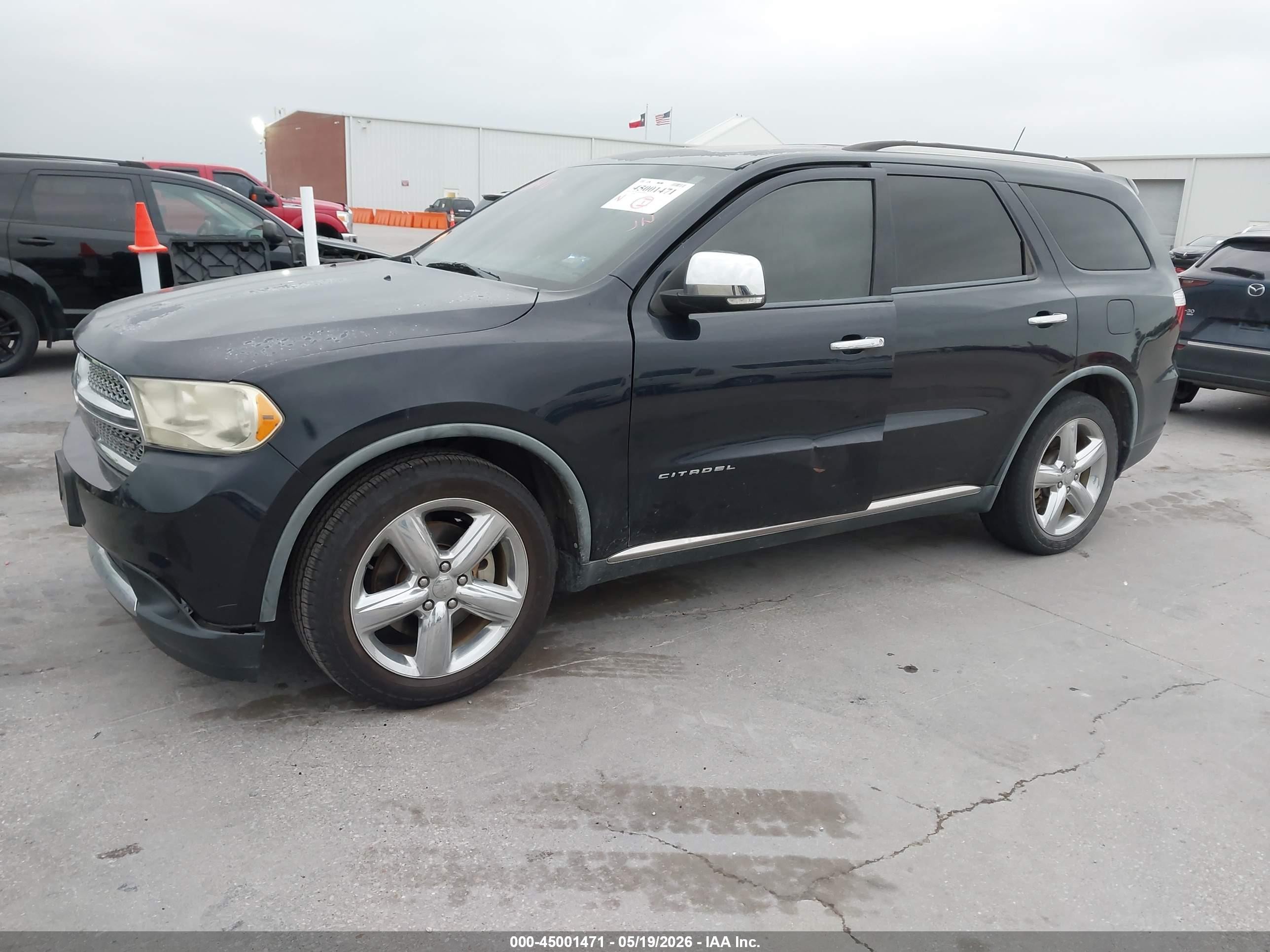 2011 Dodge Durango Citadel Black vin: 1D4SD5GT7BC613683