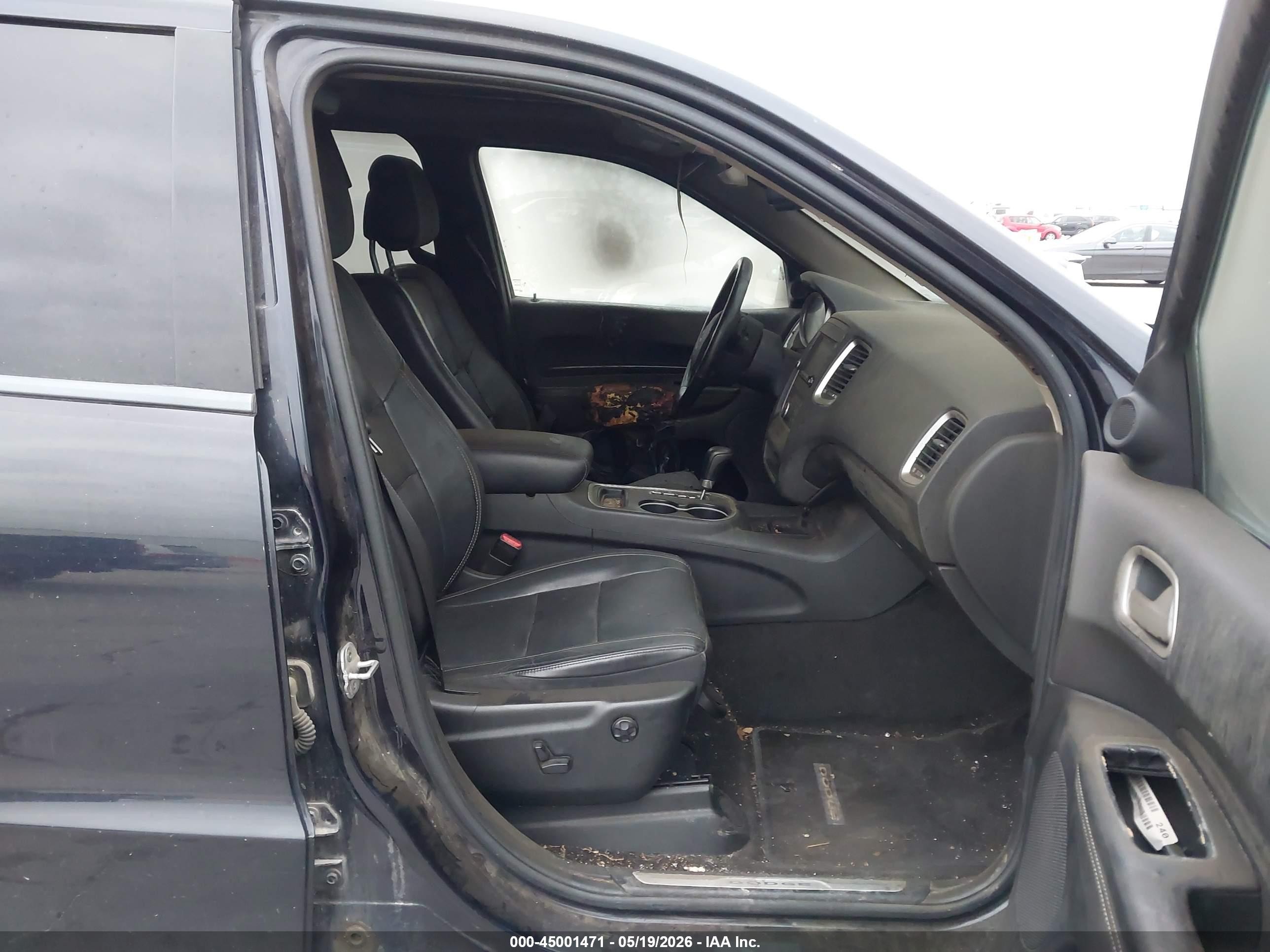 2011 Dodge Durango Citadel Black vin: 1D4SD5GT7BC613683