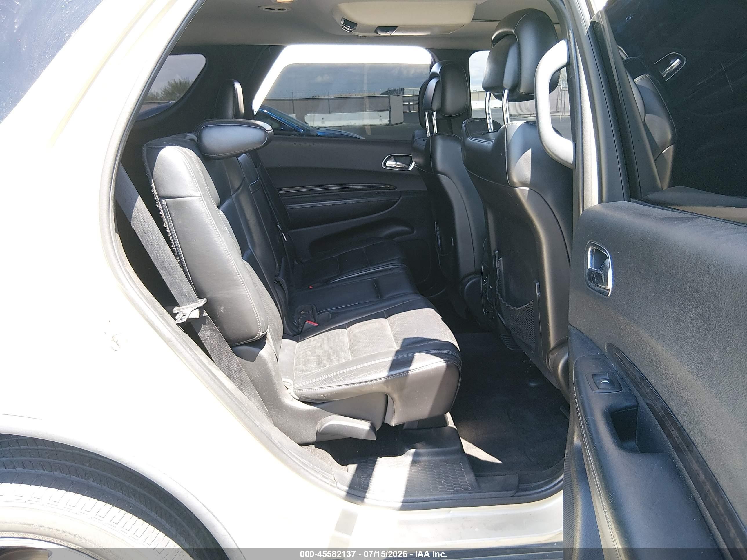 2011 Dodge Durango Citadel Beige vin: 1D4SD5GT8BC592861