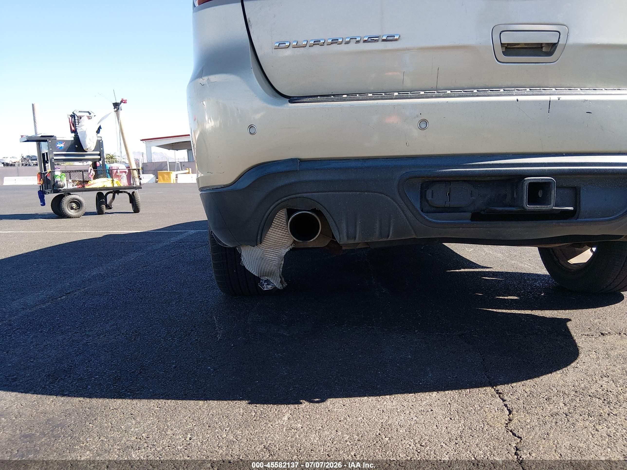 2011 Dodge Durango Citadel Beige vin: 1D4SD5GT8BC592861