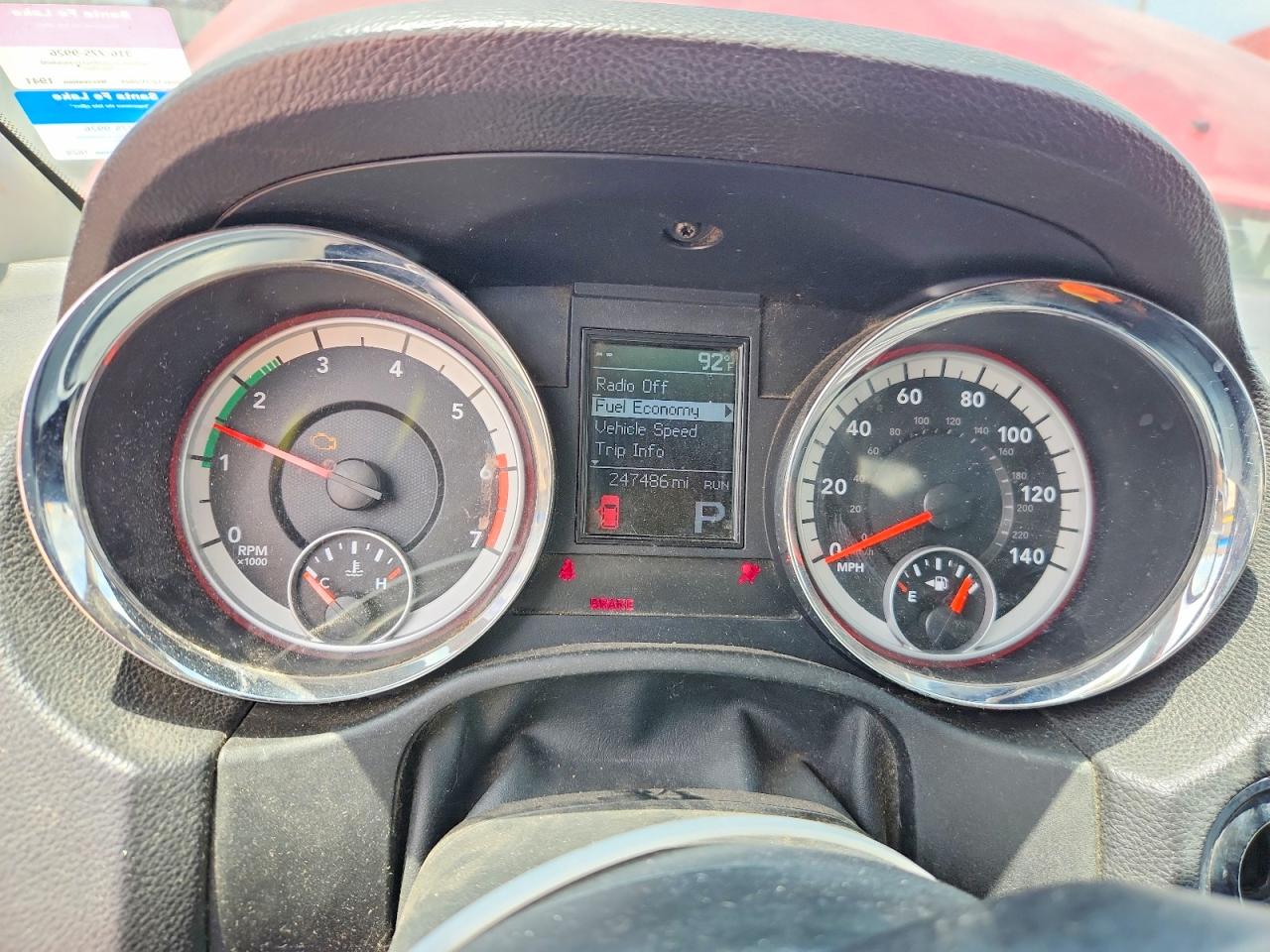 2011 Dodge Durango R Red vin: 1D4SD6GT2BC682044