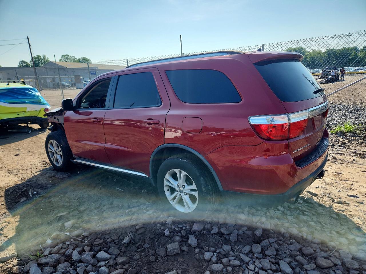 2011 Dodge Durango Crew Красный vin: 1D4SE4GT1BC639851