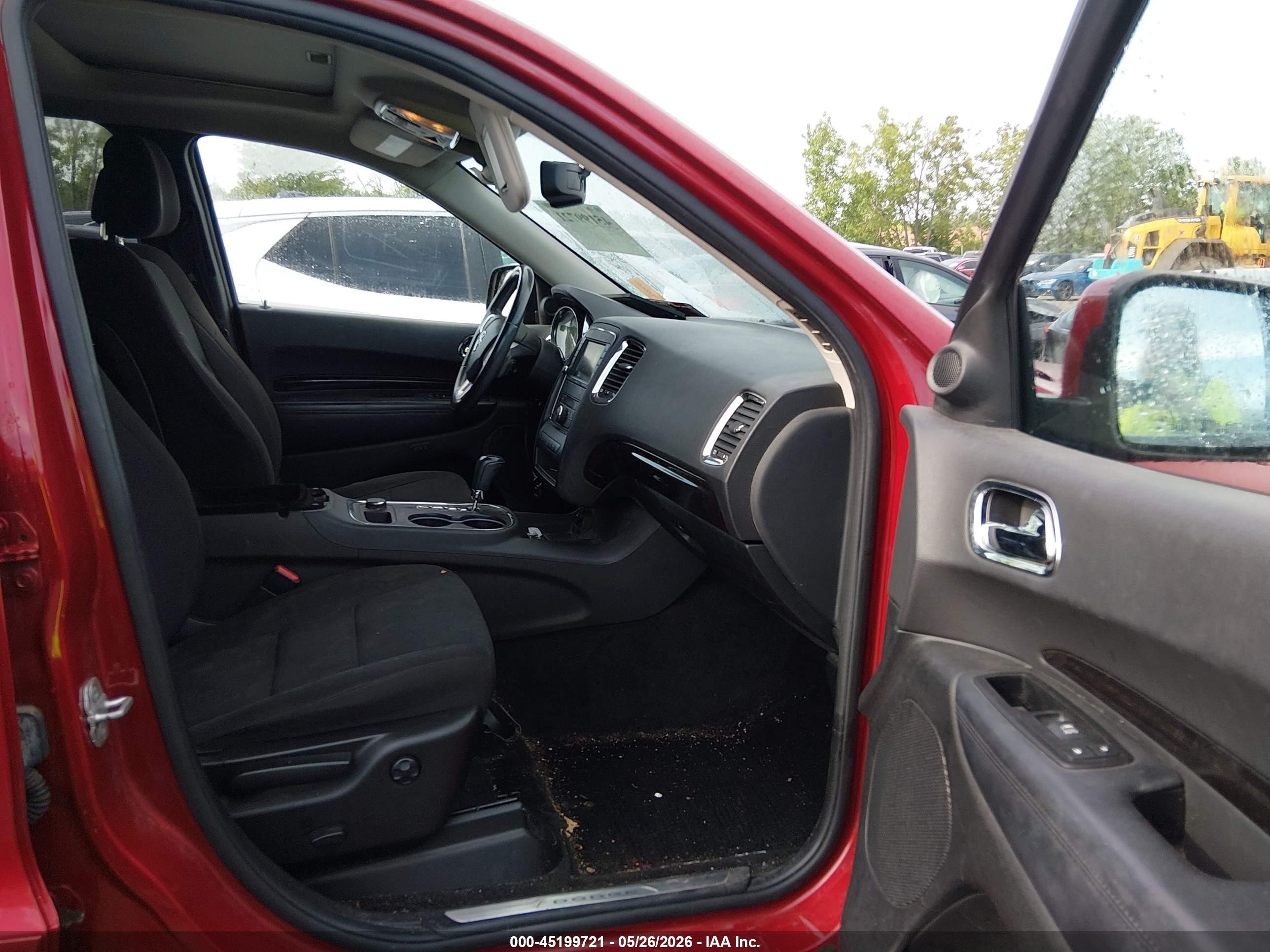 2011 Dodge Durango Crew Red vin: 1D4SE4GT2BC595052