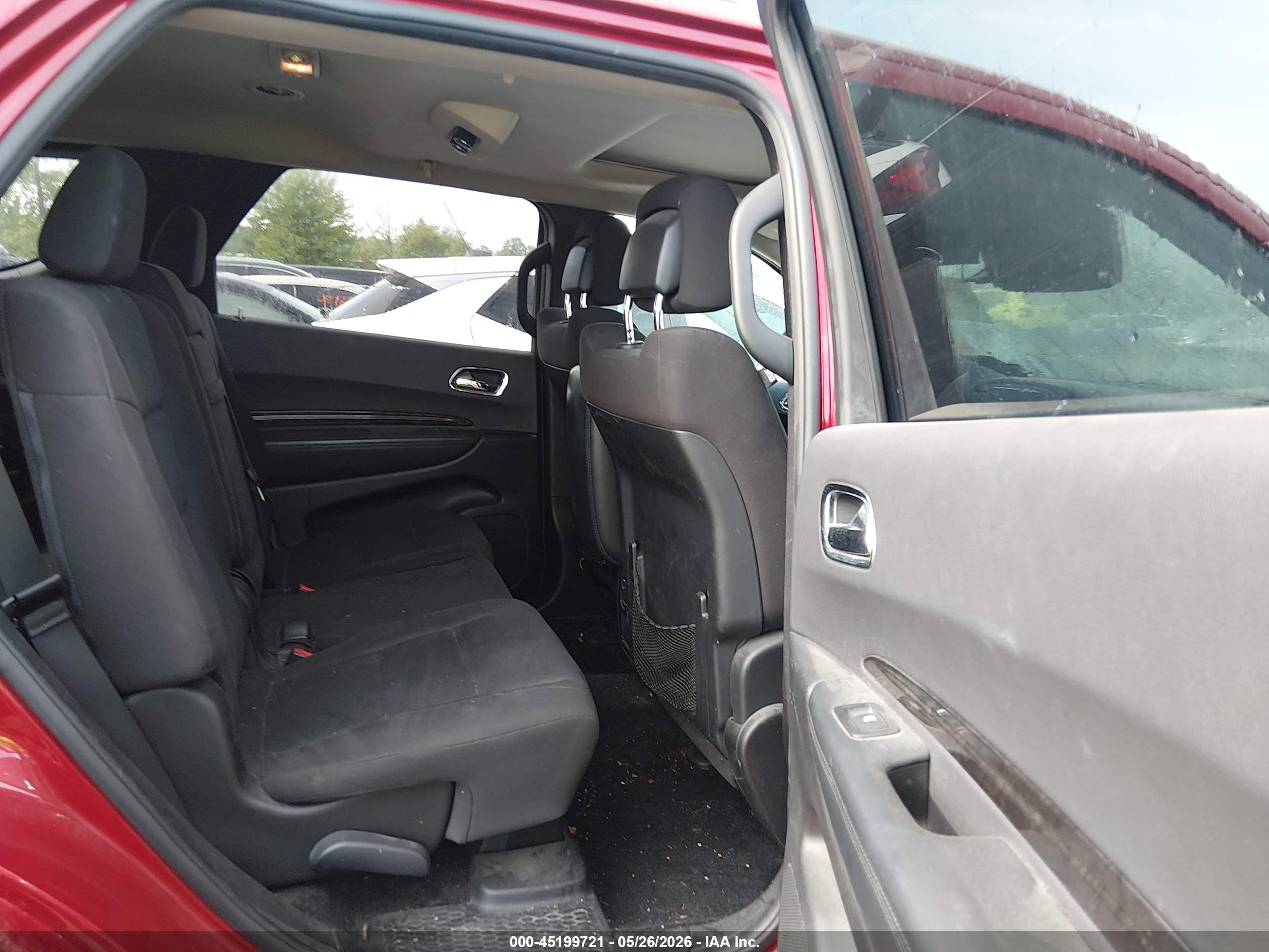 2011 Dodge Durango Crew Red vin: 1D4SE4GT2BC595052