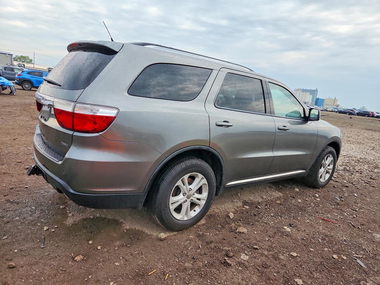 2011 Dodge Durango Crew Серый vin: 1D4SE4GT5BC595546