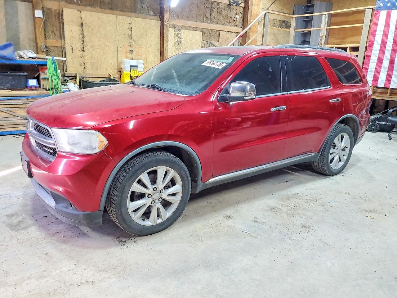2011 Dodge Durango Crew Red vin: 1D4SE4GT5BC648794