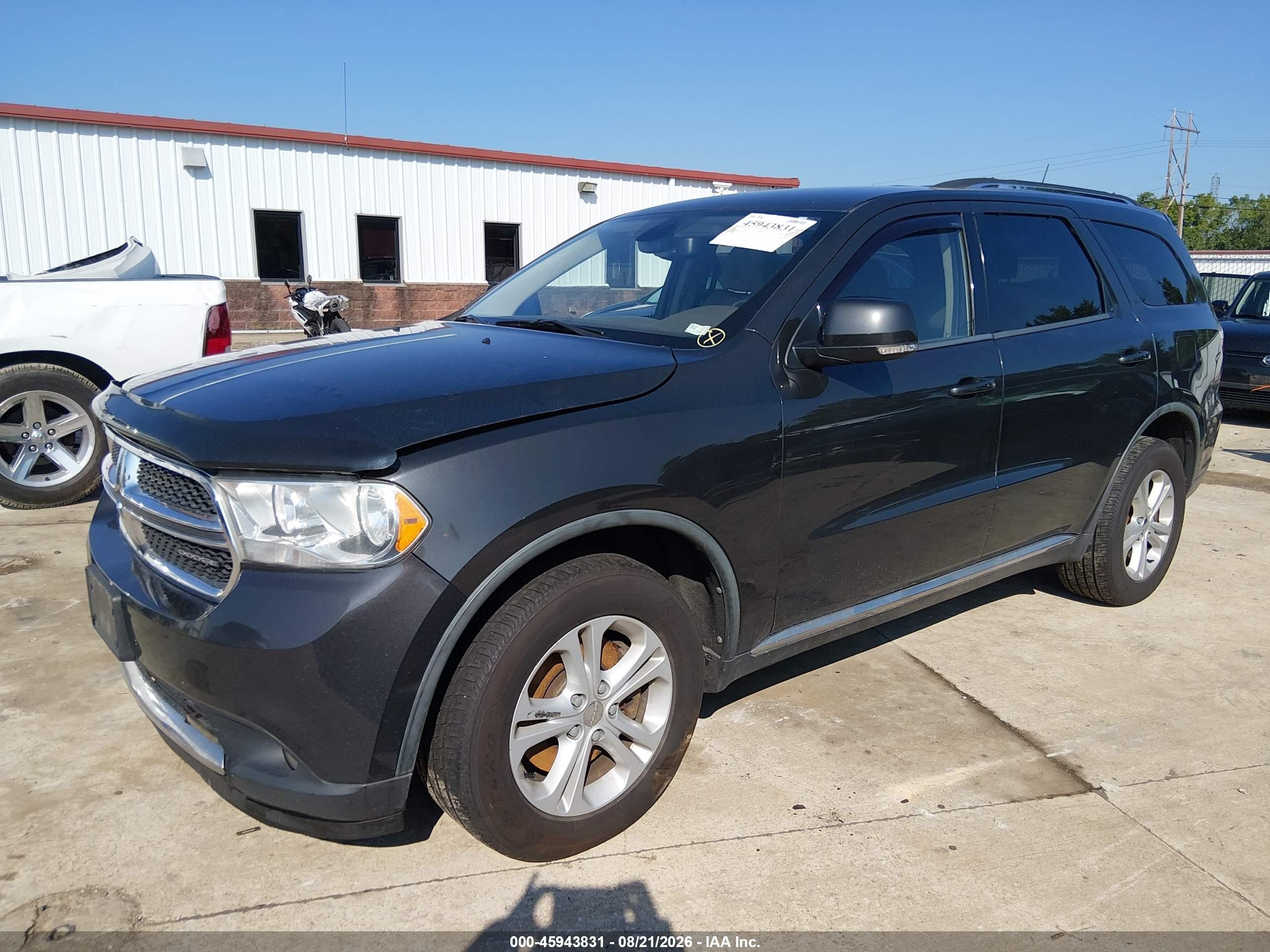2011 Dodge Durango Crew Серый vin: 1D4SE4GT5BC685456