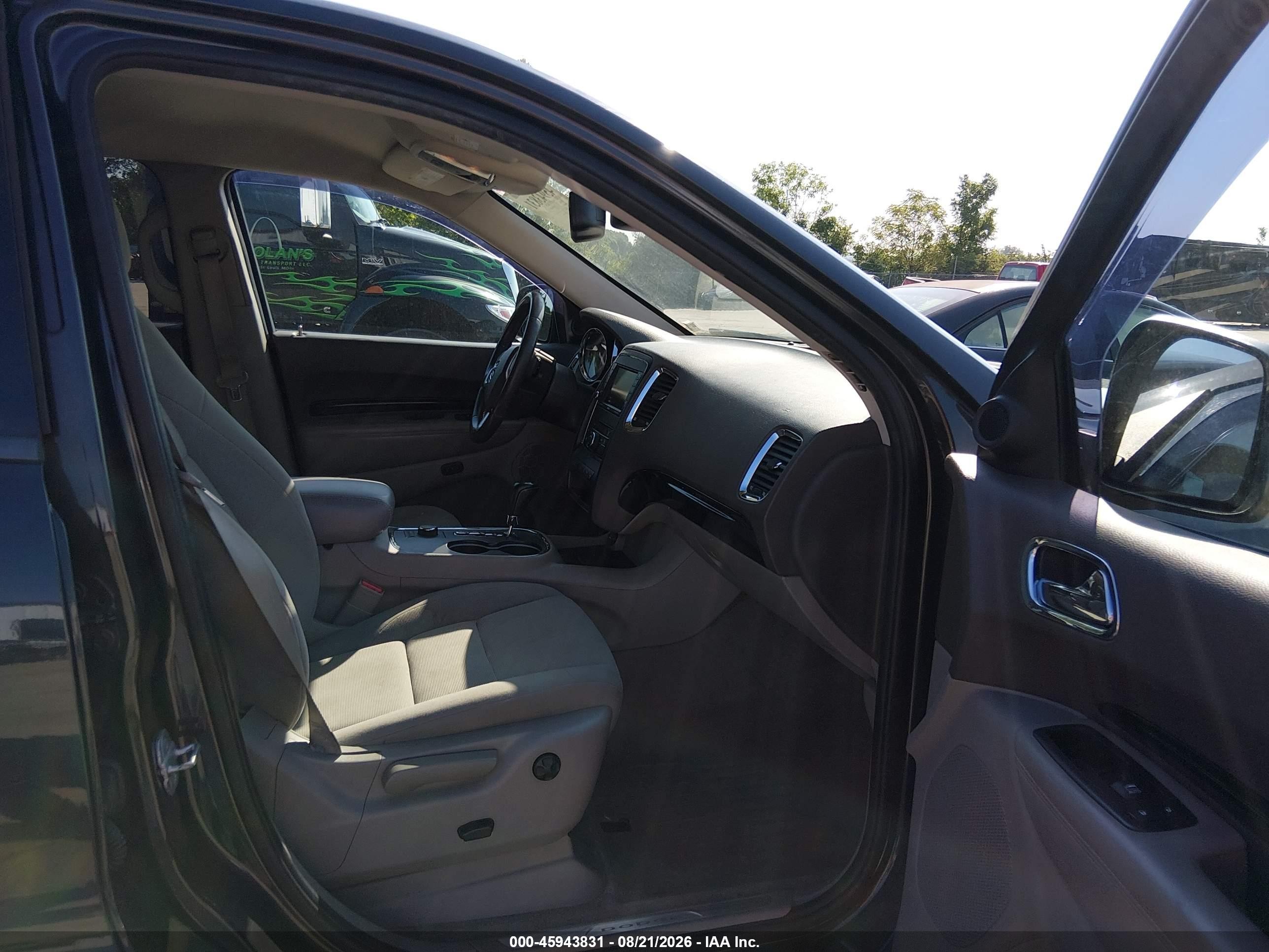 2011 Dodge Durango Crew Серый vin: 1D4SE4GT5BC685456