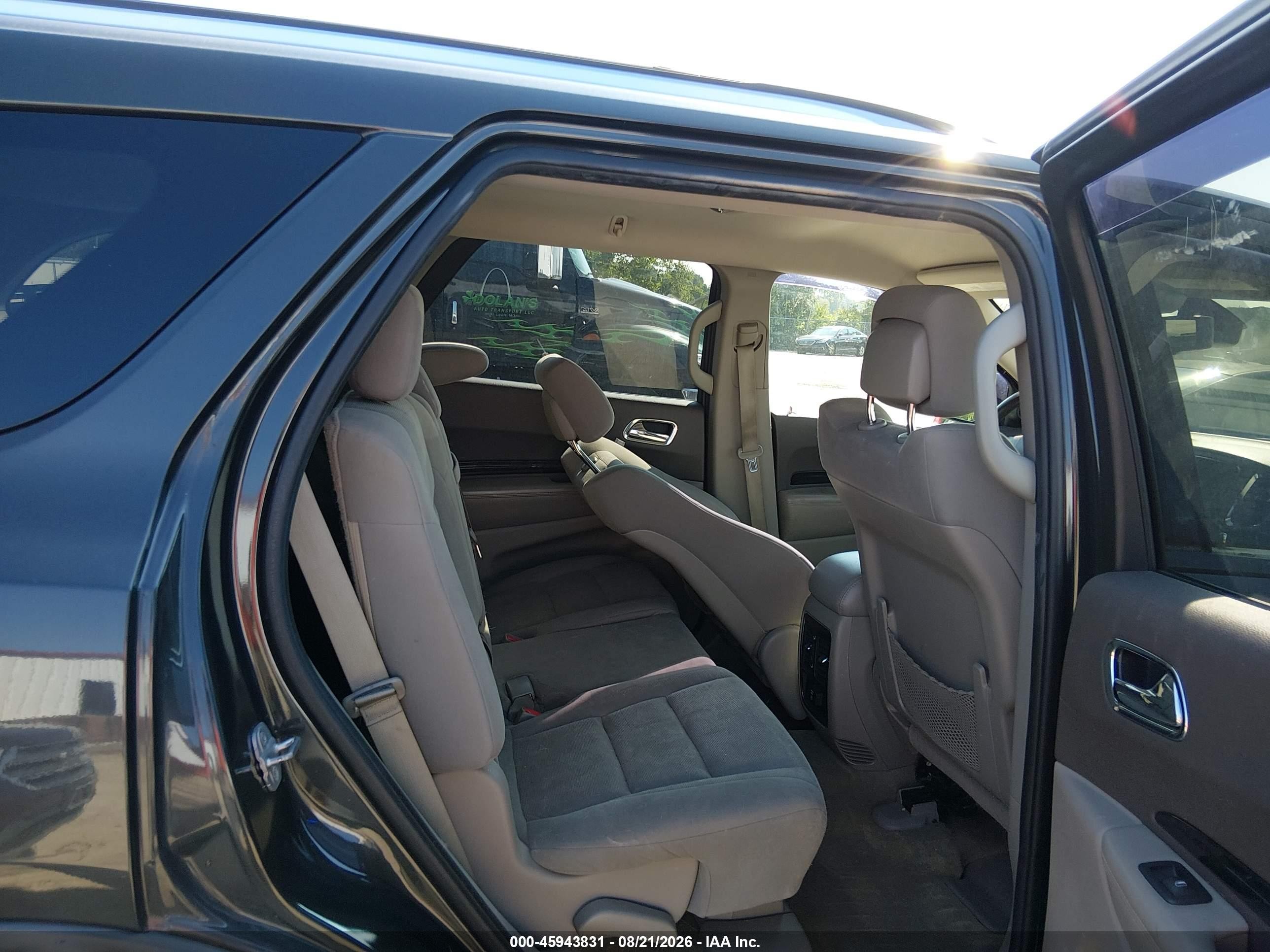 2011 Dodge Durango Crew Серый vin: 1D4SE4GT5BC685456