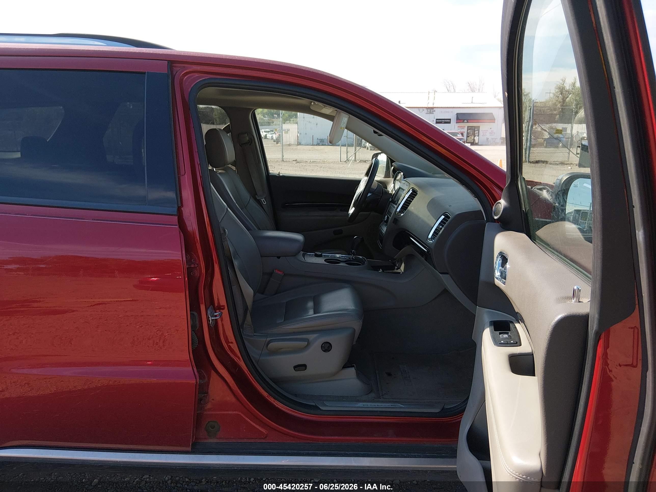 2011 Dodge Durango Crew Красный vin: 1D4SE4GT6BC614038