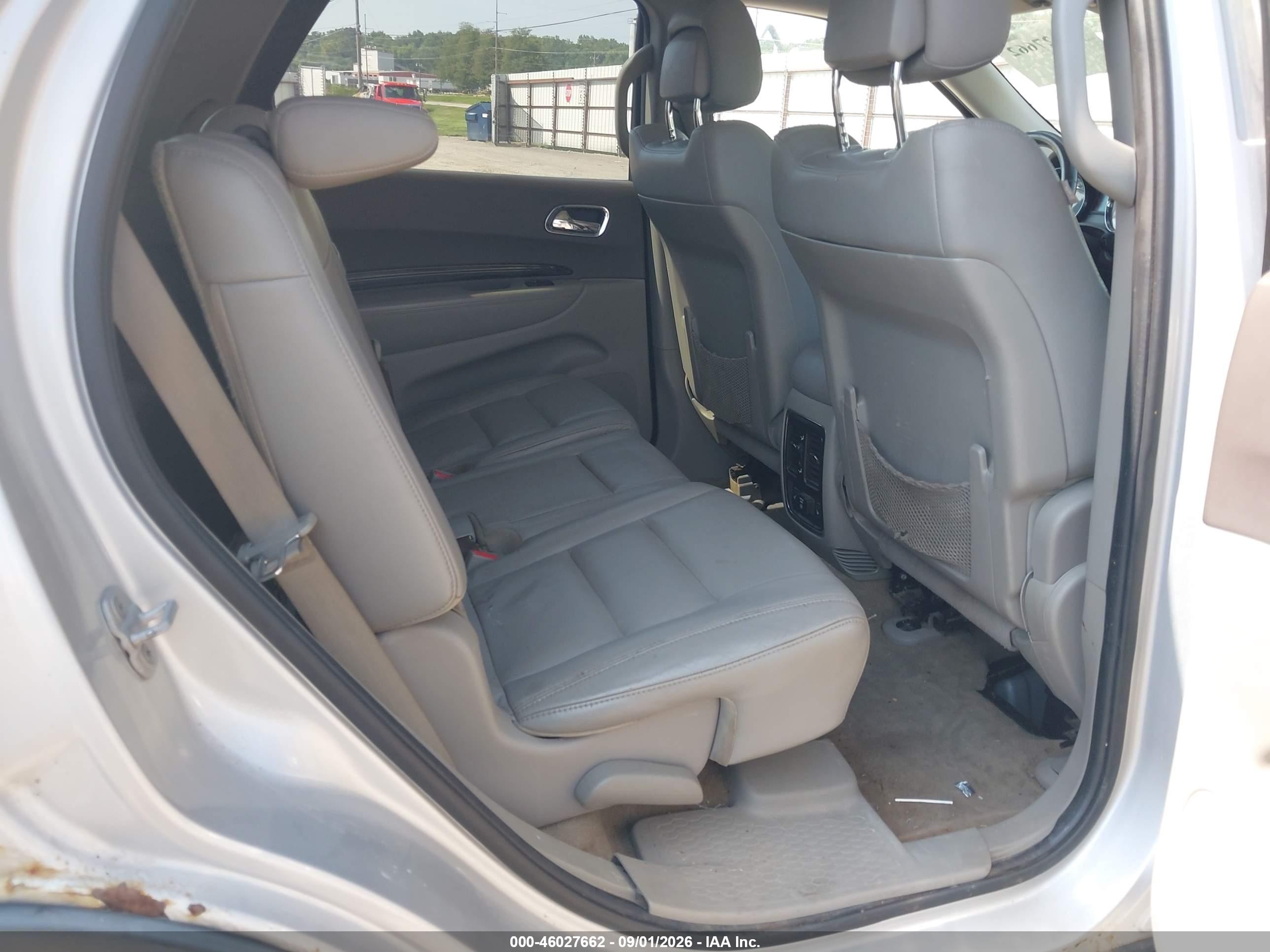 2011 Dodge Durango Crew Silver vin: 1D4SE4GT7BC689332
