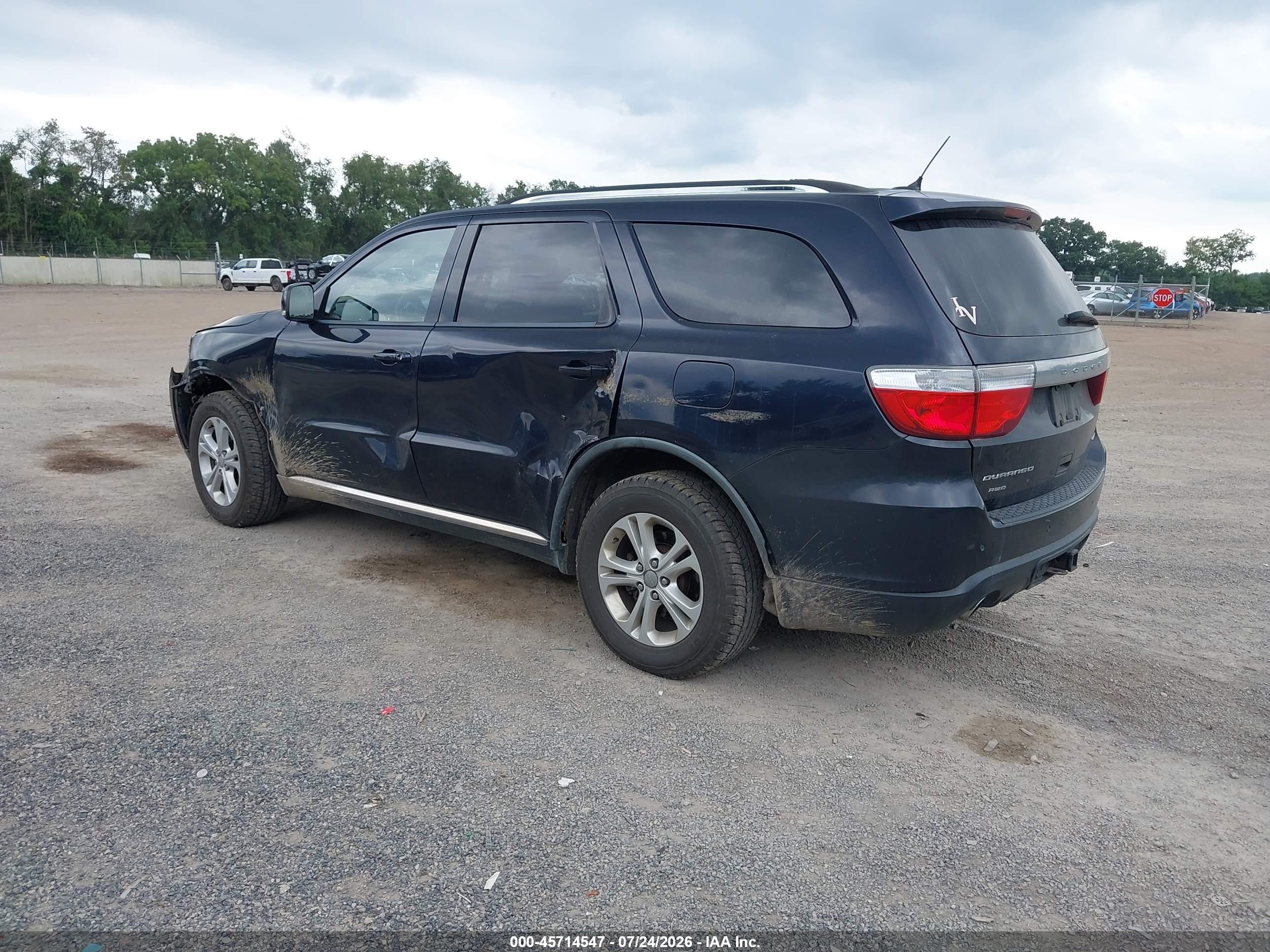 2011 Dodge Durango Crew Purple vin: 1D4SE4GT9BC628323