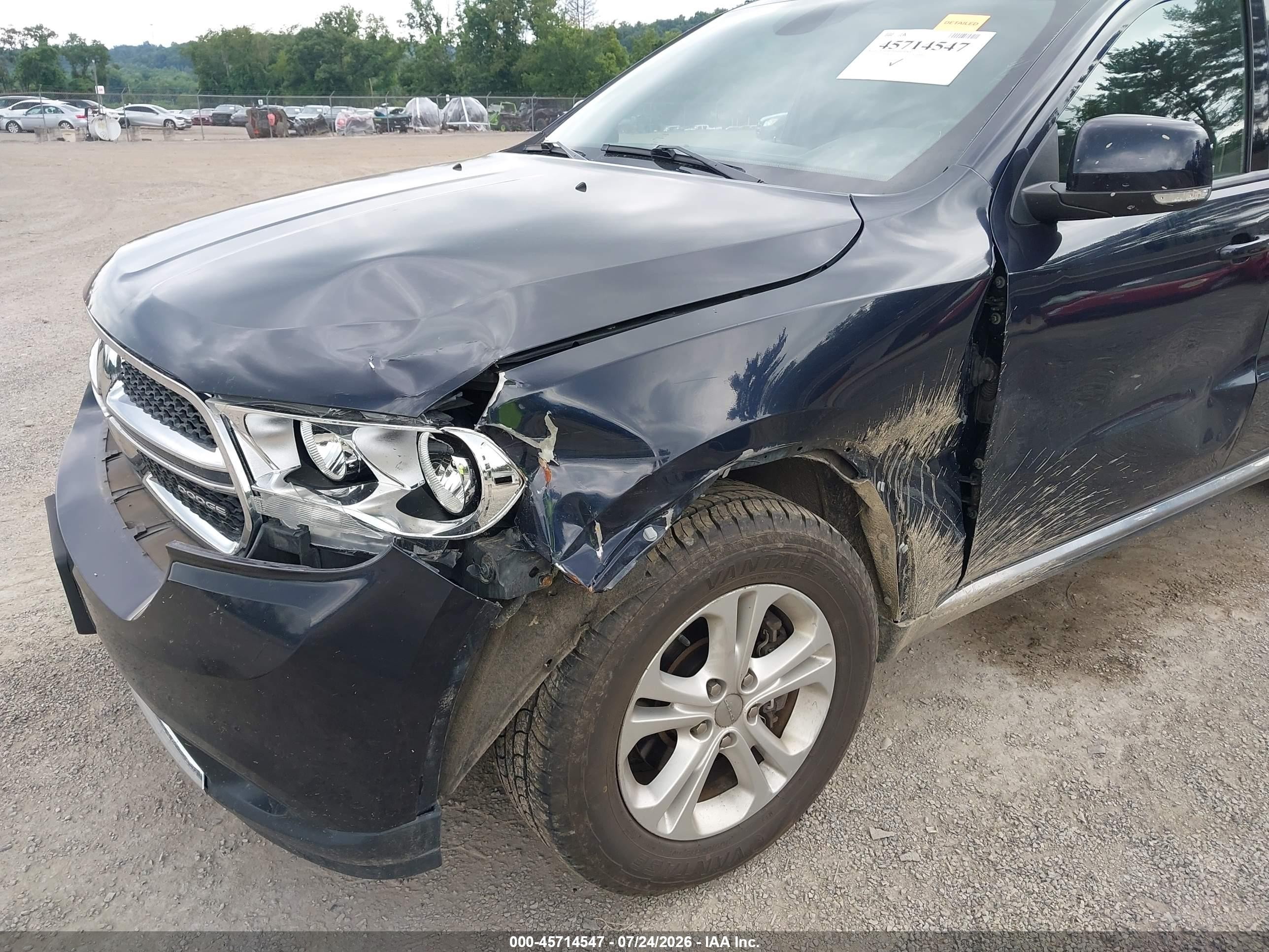 2011 Dodge Durango Crew Purple vin: 1D4SE4GT9BC628323