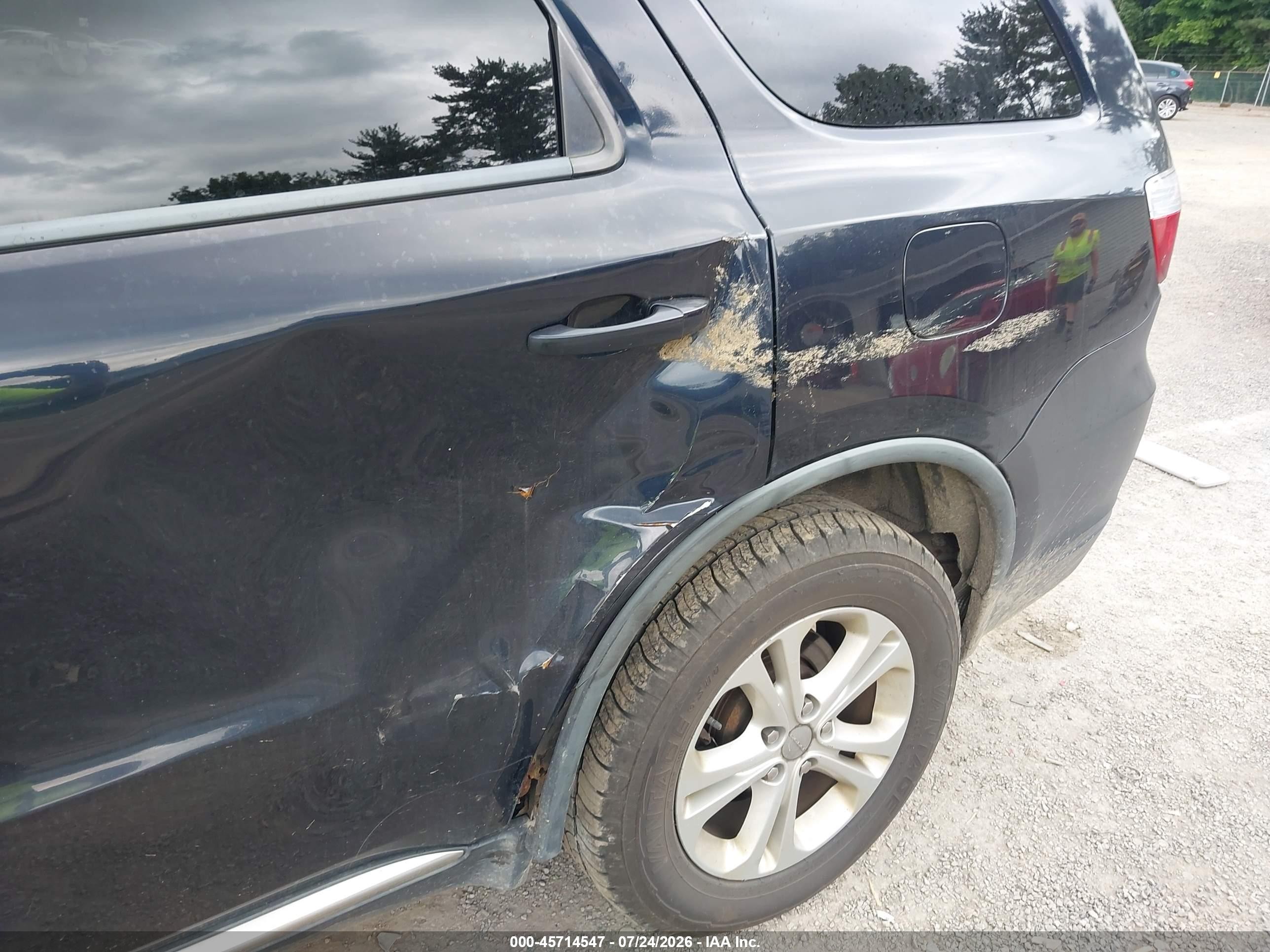 2011 Dodge Durango Crew Purple vin: 1D4SE4GT9BC628323