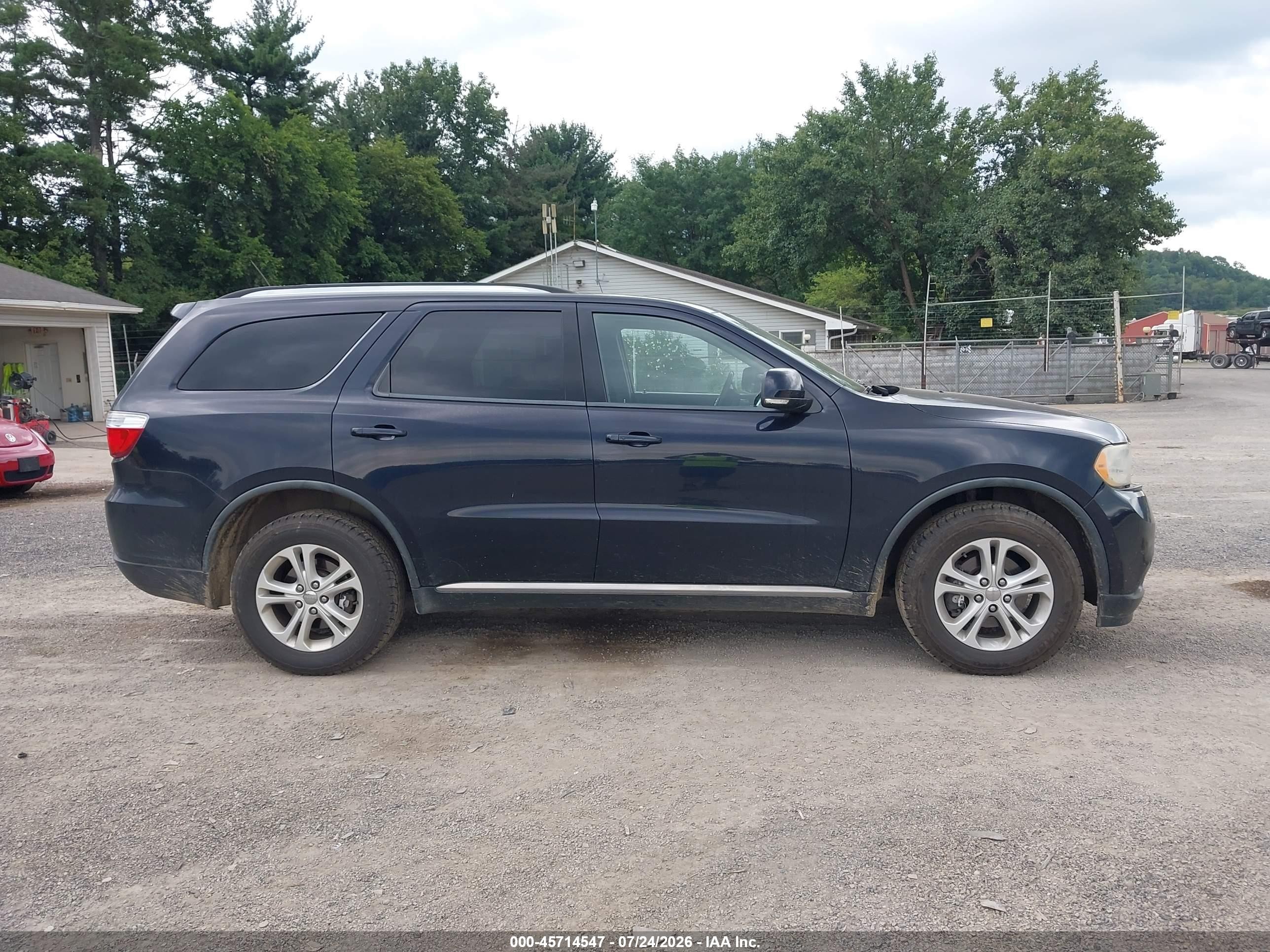 2011 Dodge Durango Crew Purple vin: 1D4SE4GT9BC628323