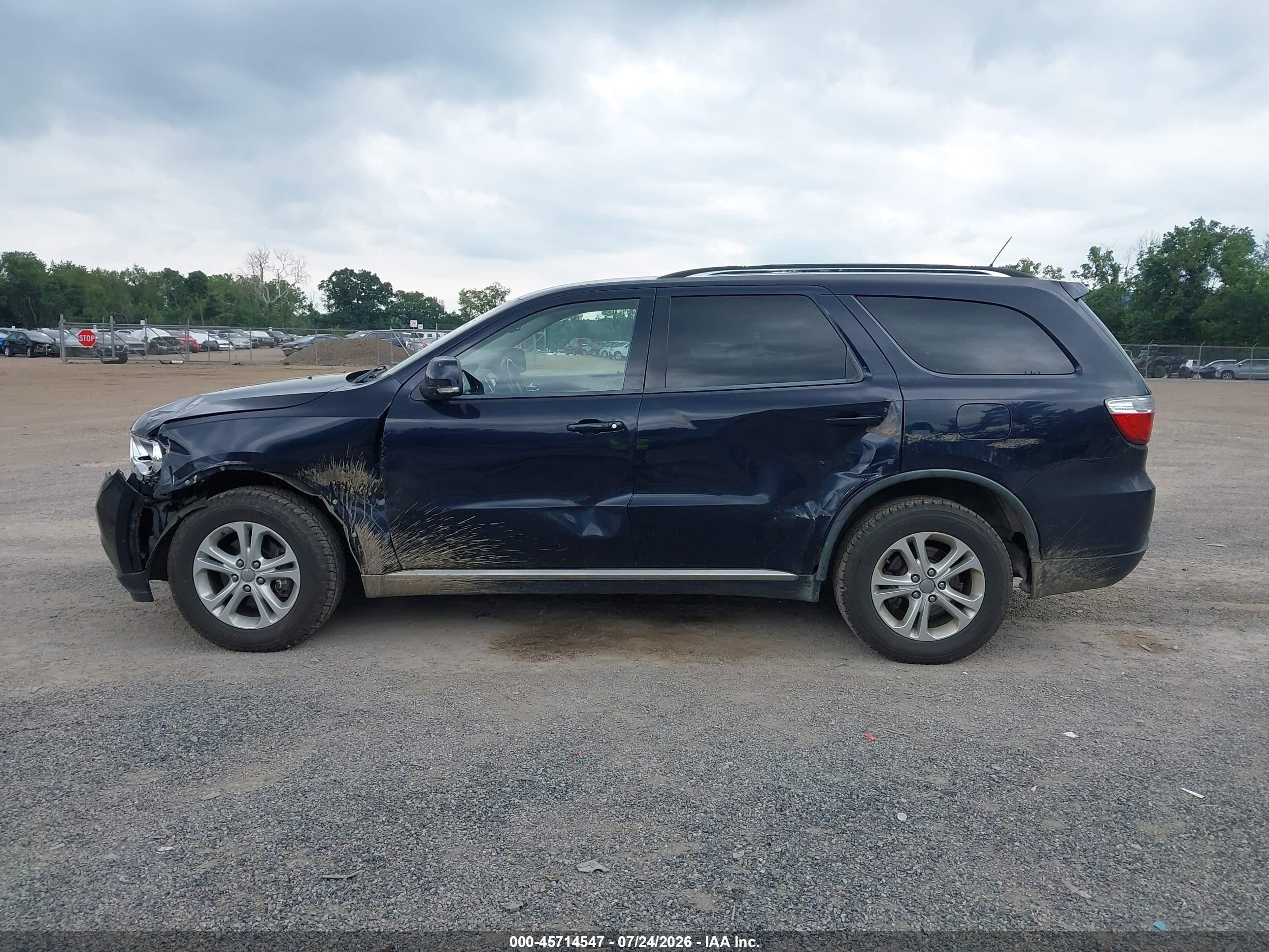 2011 Dodge Durango Crew Purple vin: 1D4SE4GT9BC628323