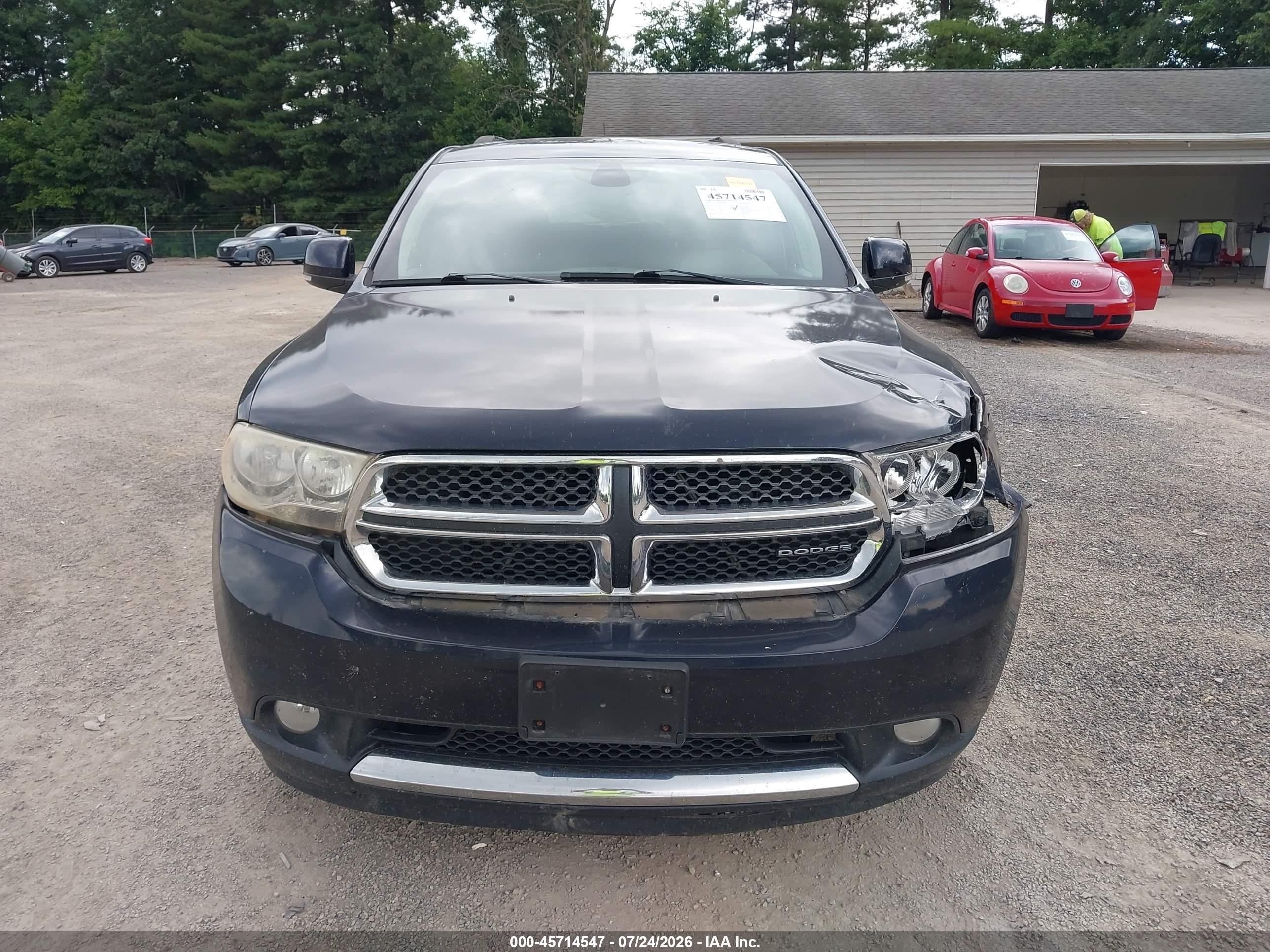 2011 Dodge Durango Crew Purple vin: 1D4SE4GT9BC628323